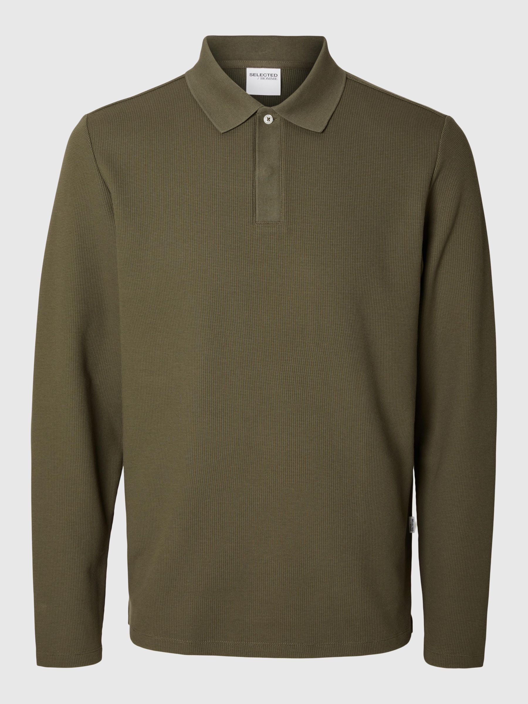 LONG SLEEVED POLO SHIRT