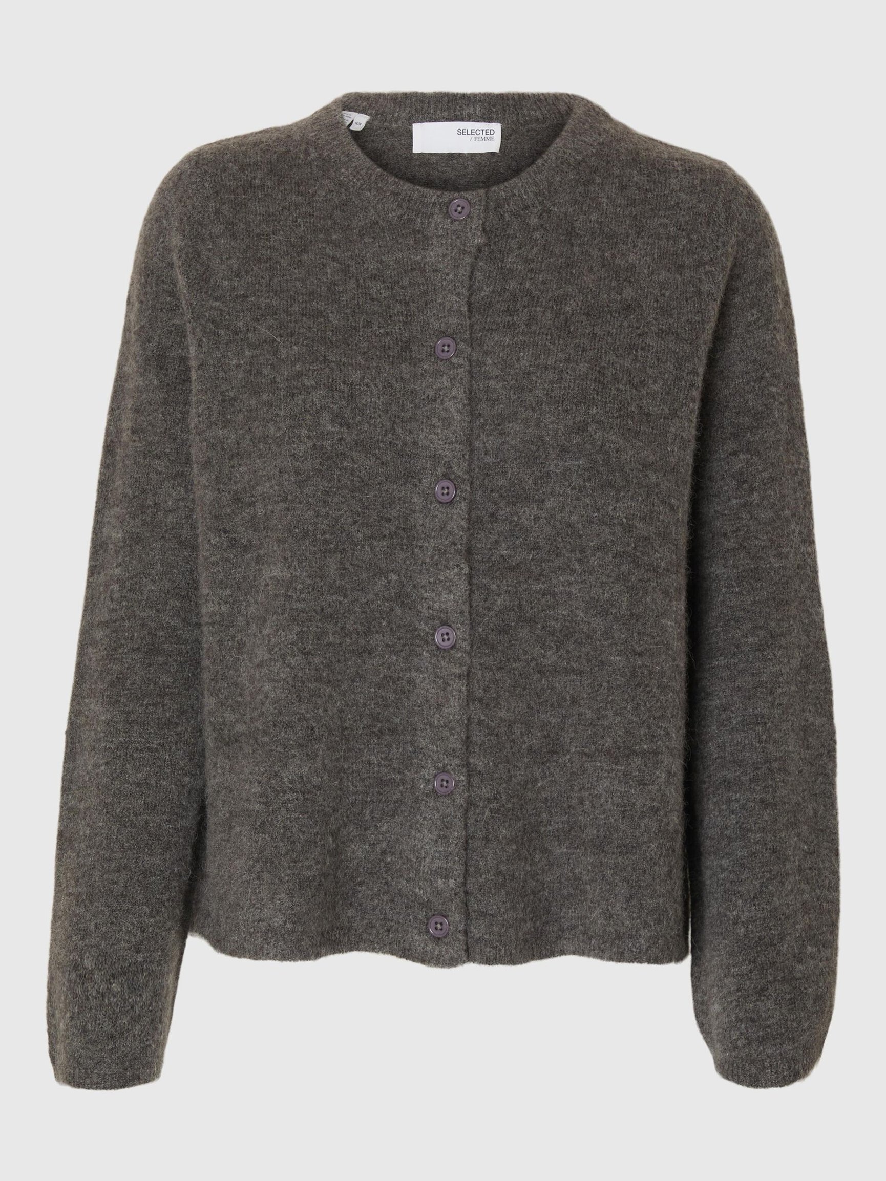 ULDBLANDING STRIKKET CARDIGAN