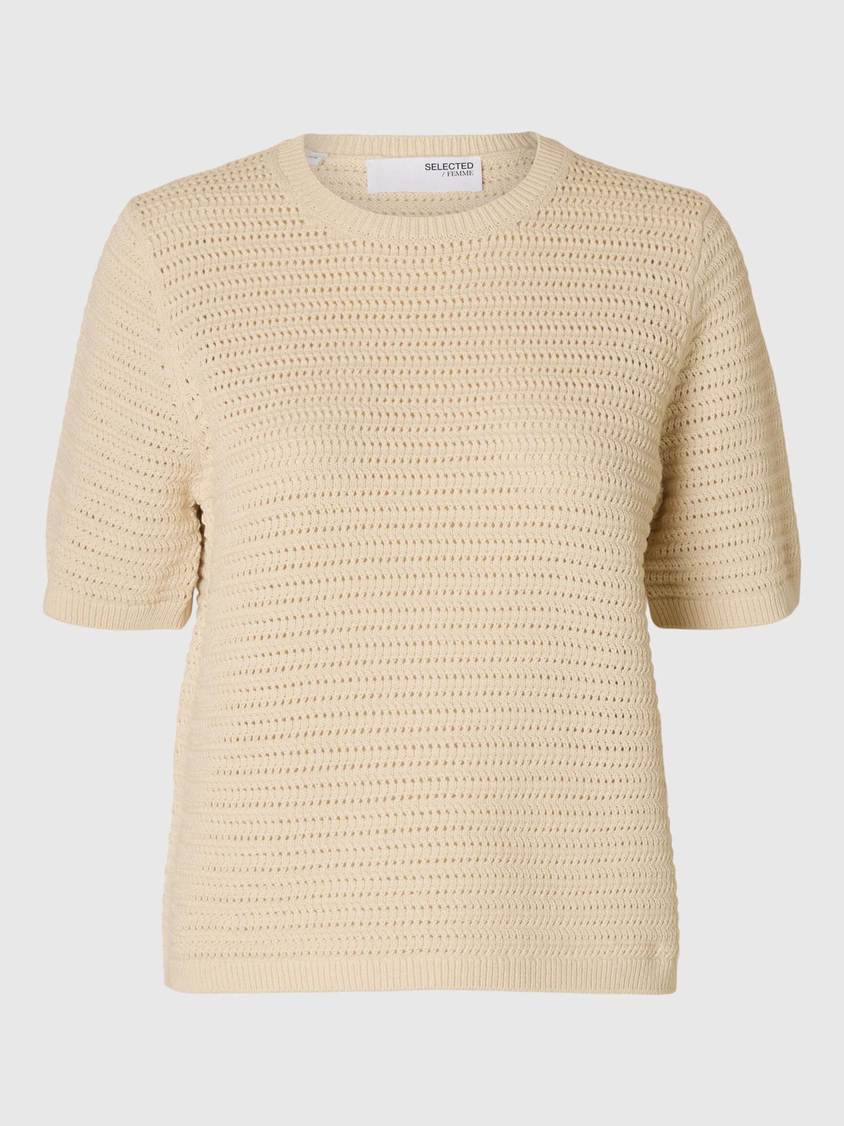 100% COTTON KNITTED TOP