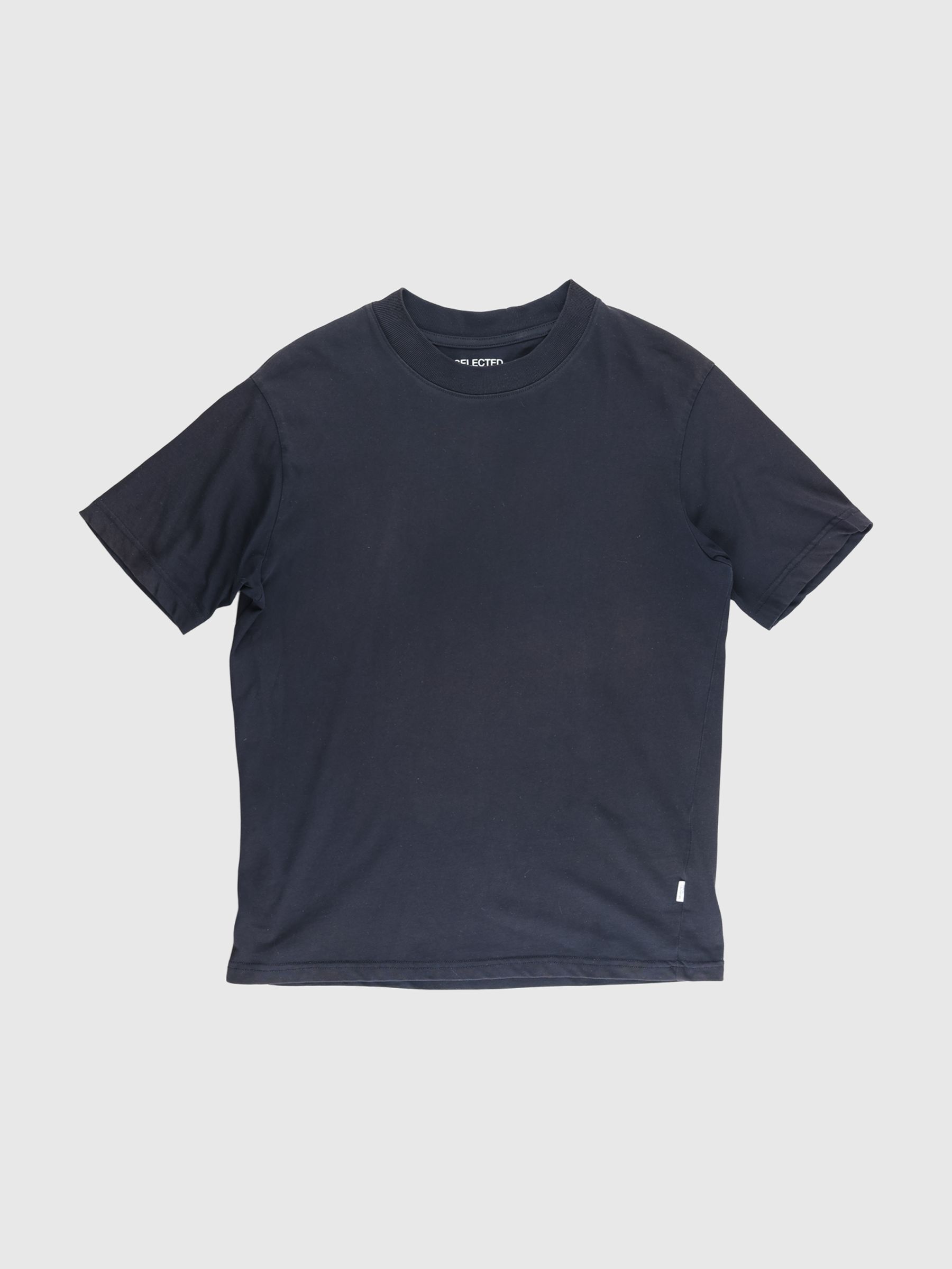 KORTÆRMET AFSLAPPET FIT T-SHIRT