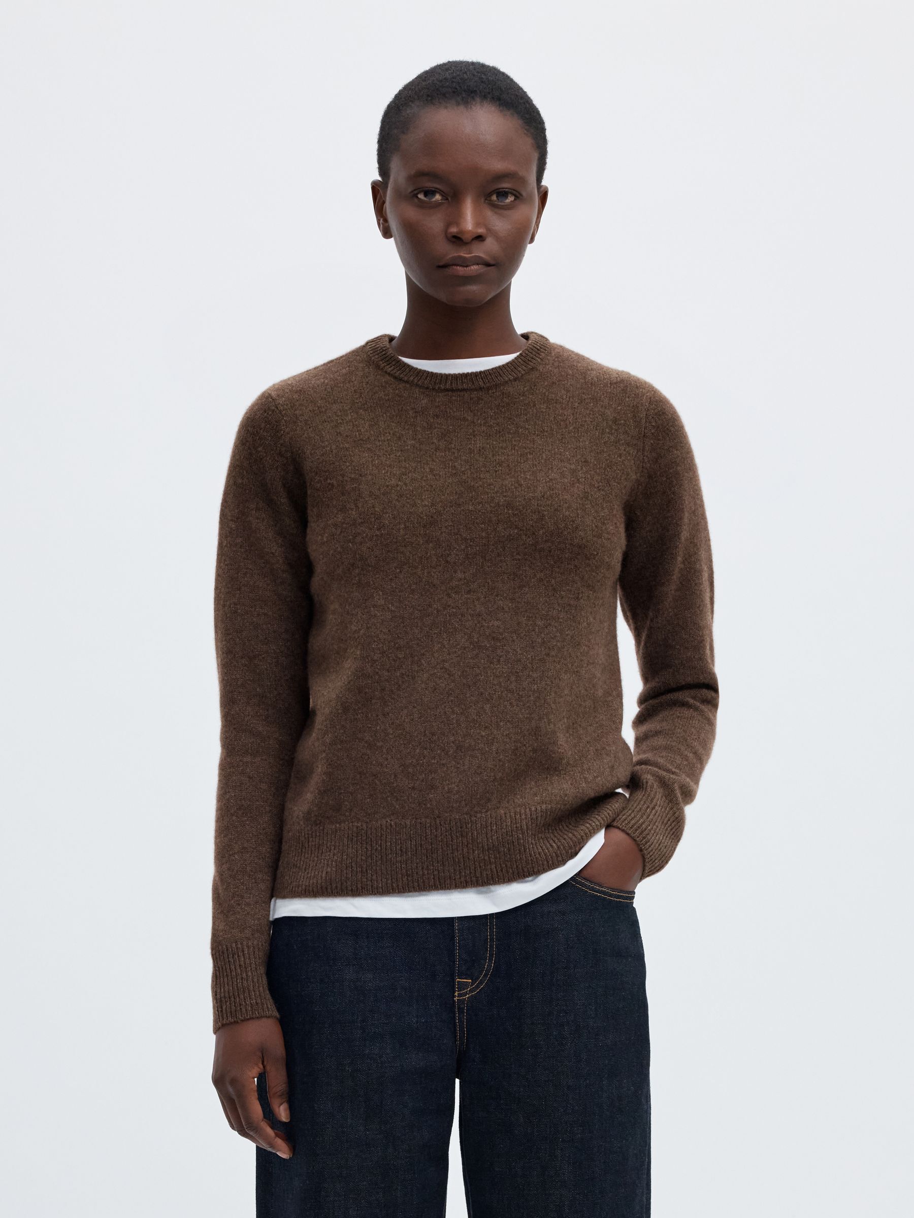 CASHMERE KNITTED JUMPER