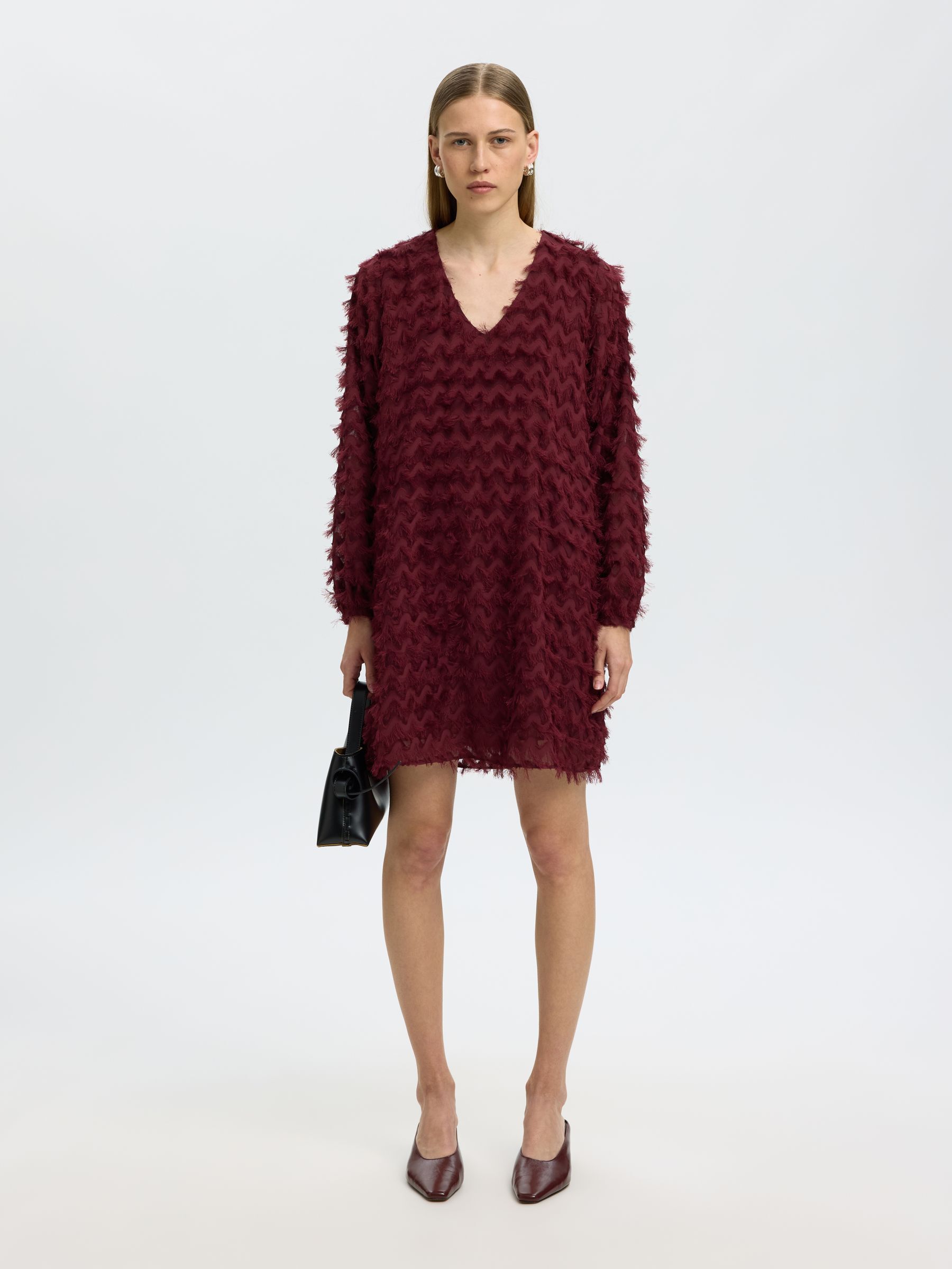 FRINGE MINI DRESS