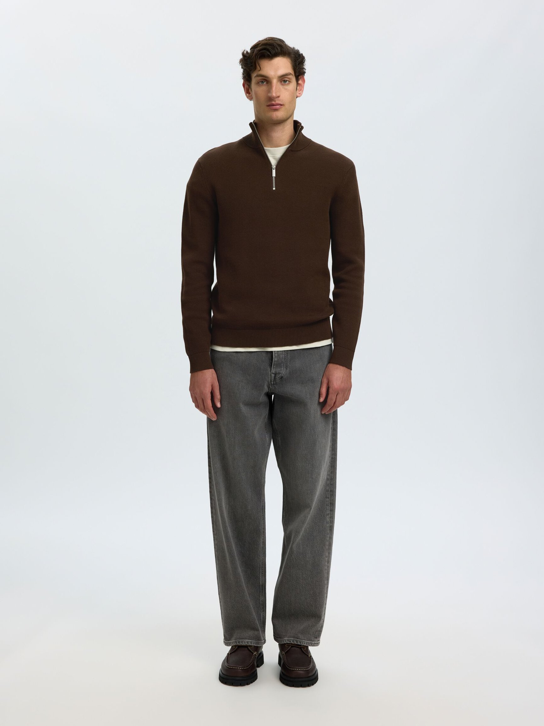 DEMI-FERMETURE ÉCLAIR PULL