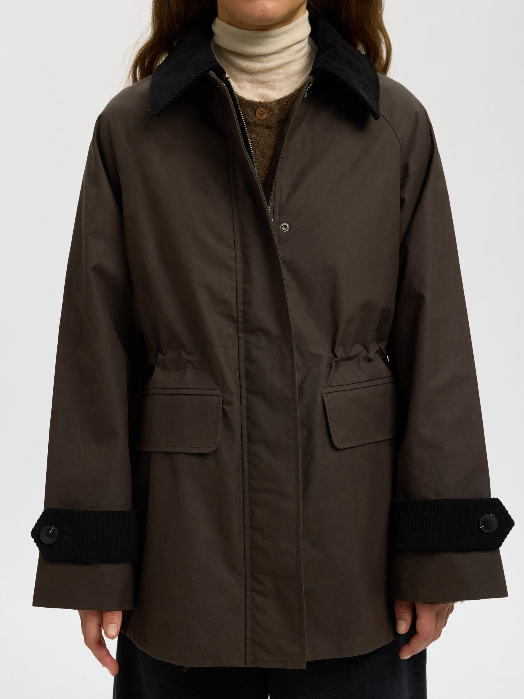 WAXED COTTON JACKET