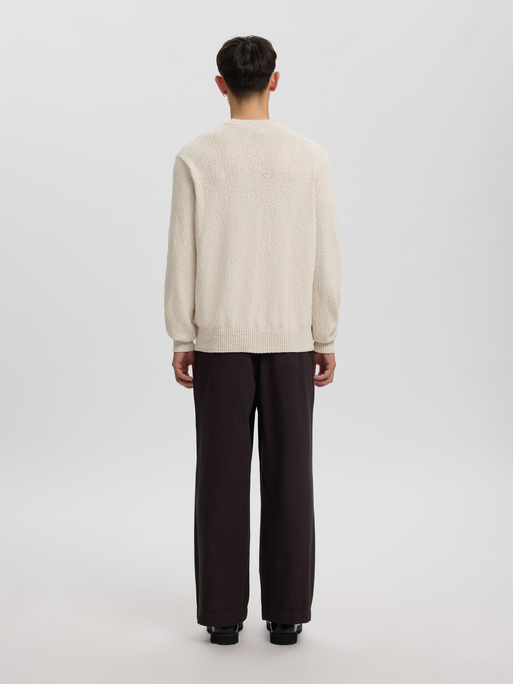 COTTON CREWNECK JUMPER