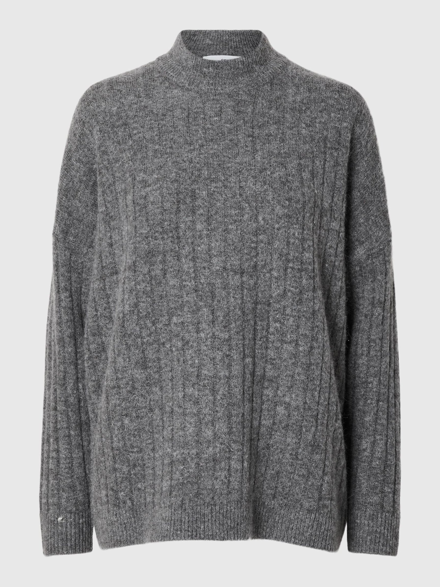 LOOSE FIT WOOL BLEND JUMPER