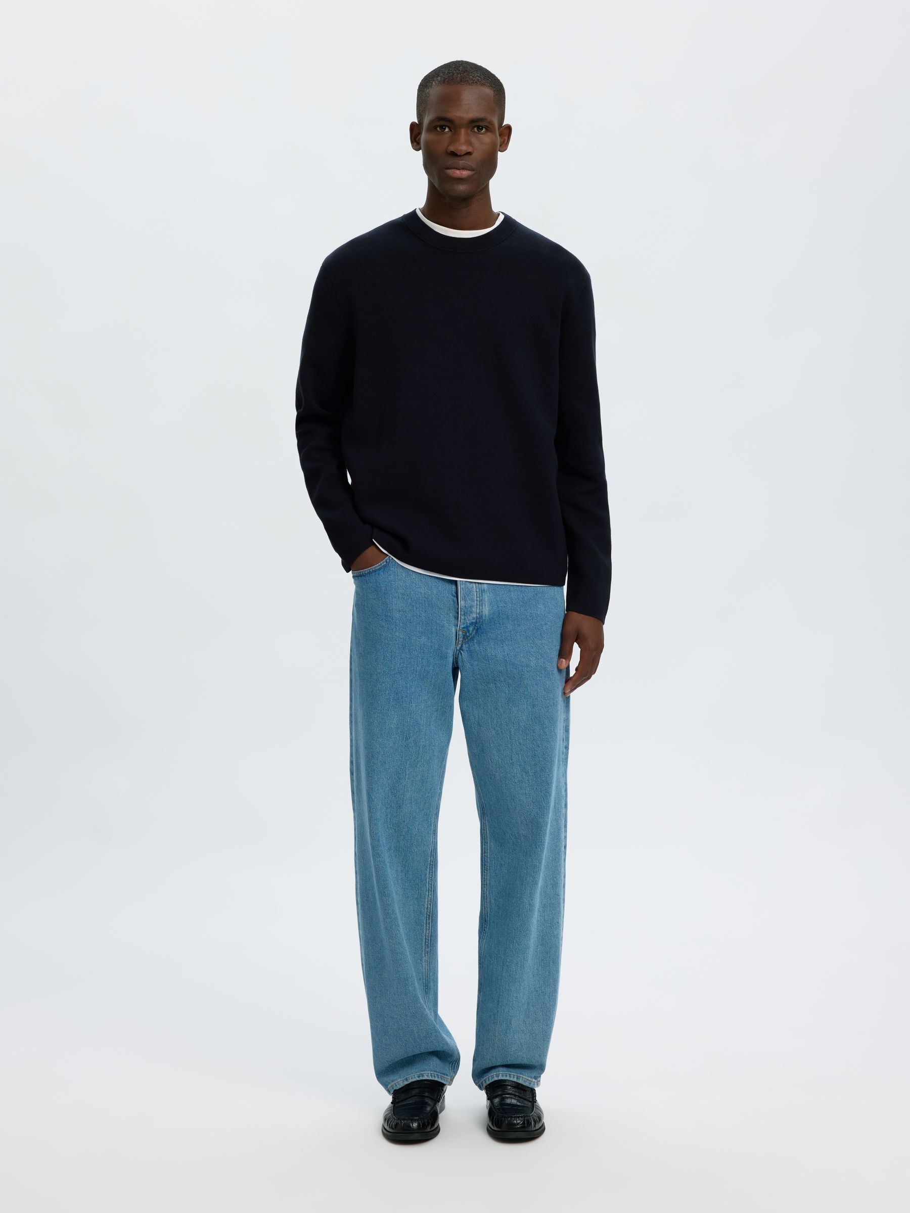 COTTON BLEND PULLOVER