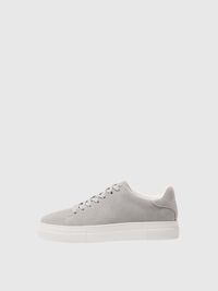 CHUNKY SUÈDE SNEAKERS, Grey, highres