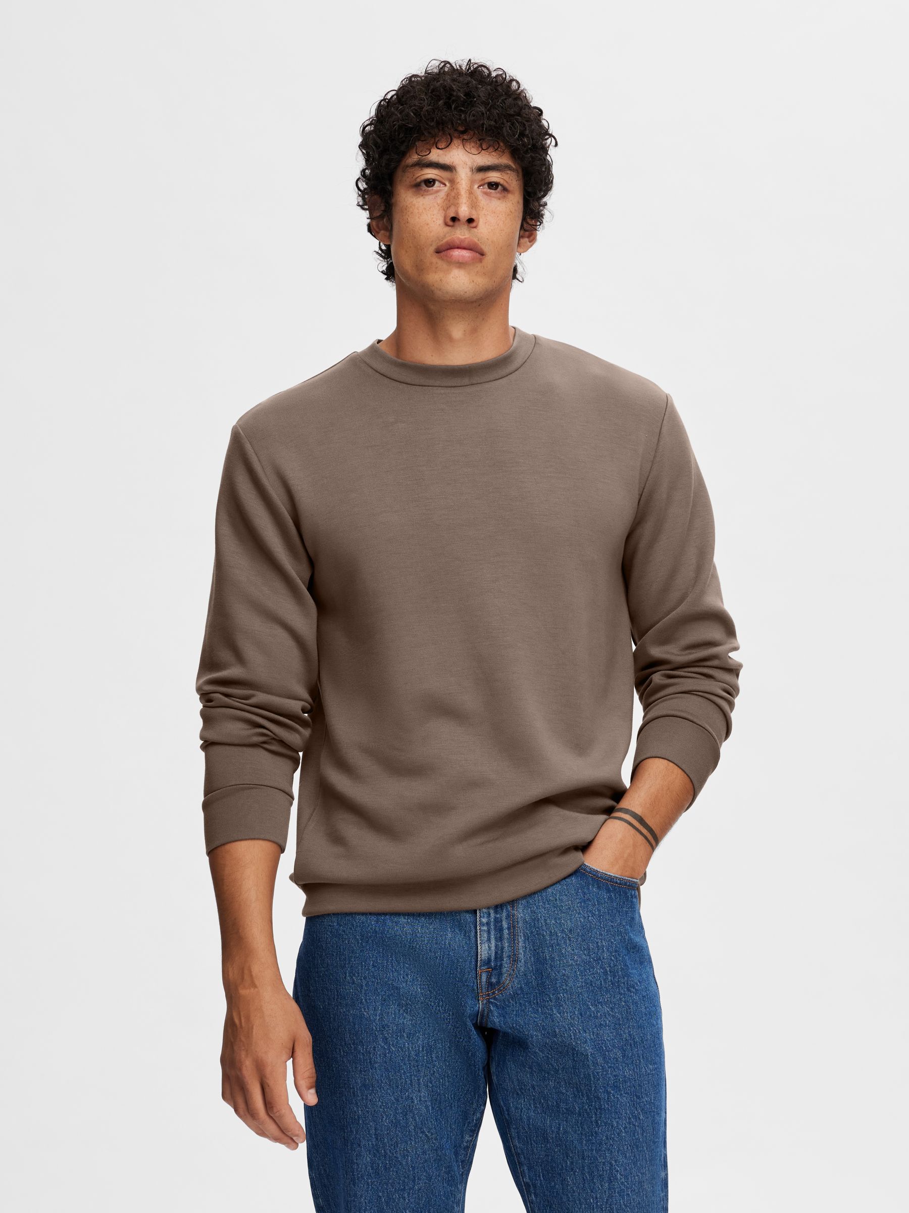 VISCOSE BLEND SWEATSHIRT