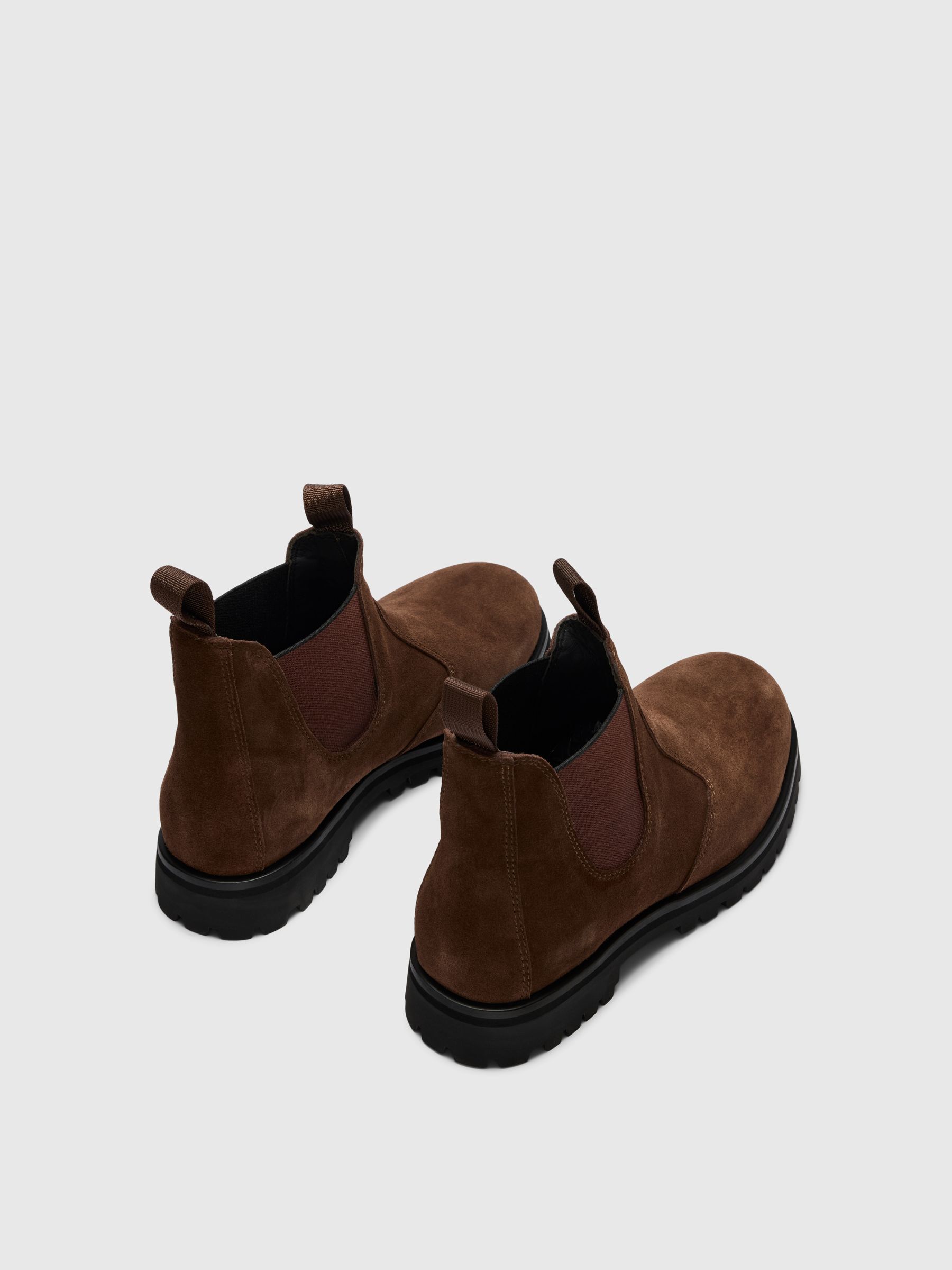 SUEDE CHELSEA BOOTS