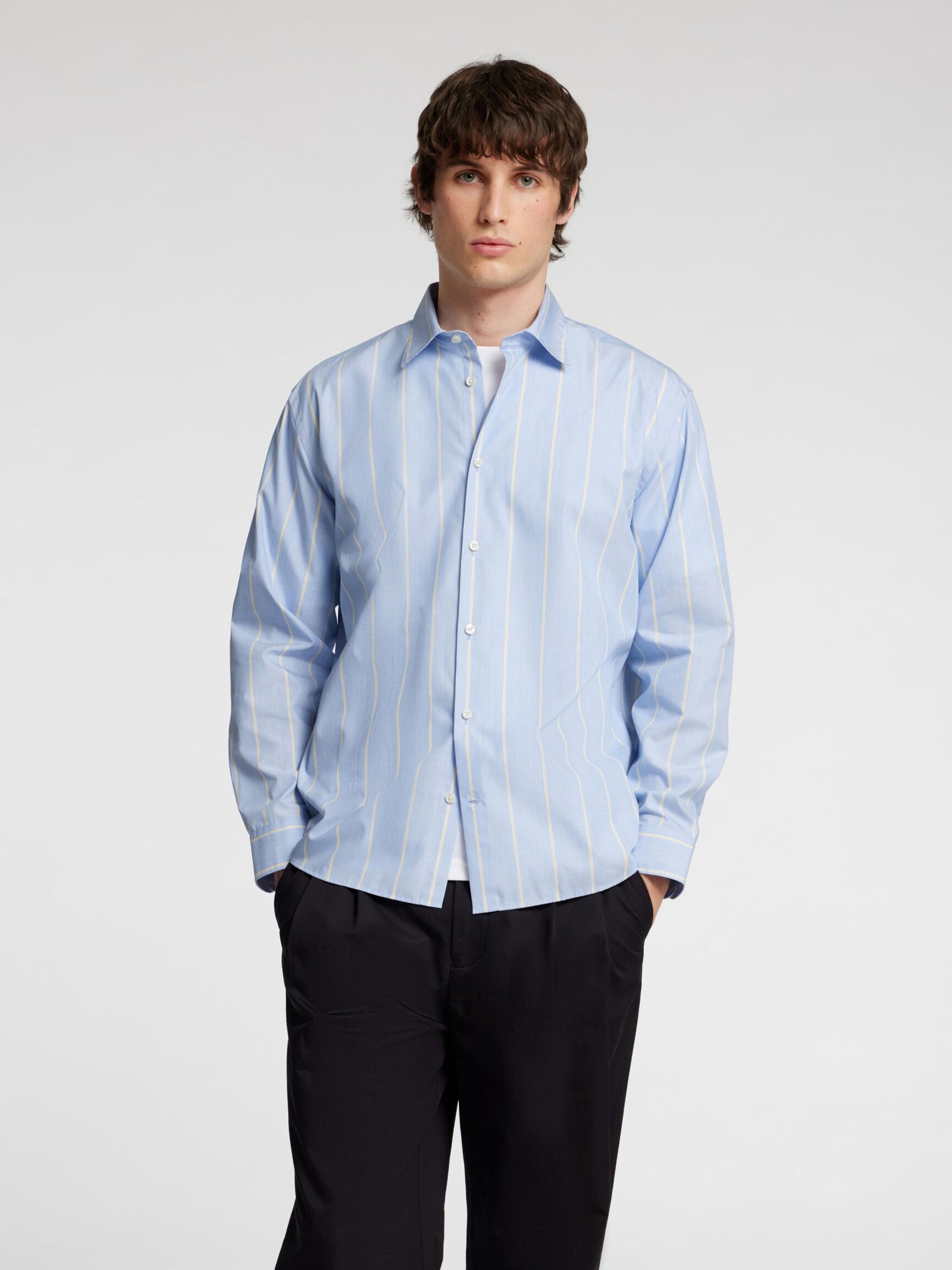 RELAXED FIT LONG SLEEVED SHIRT