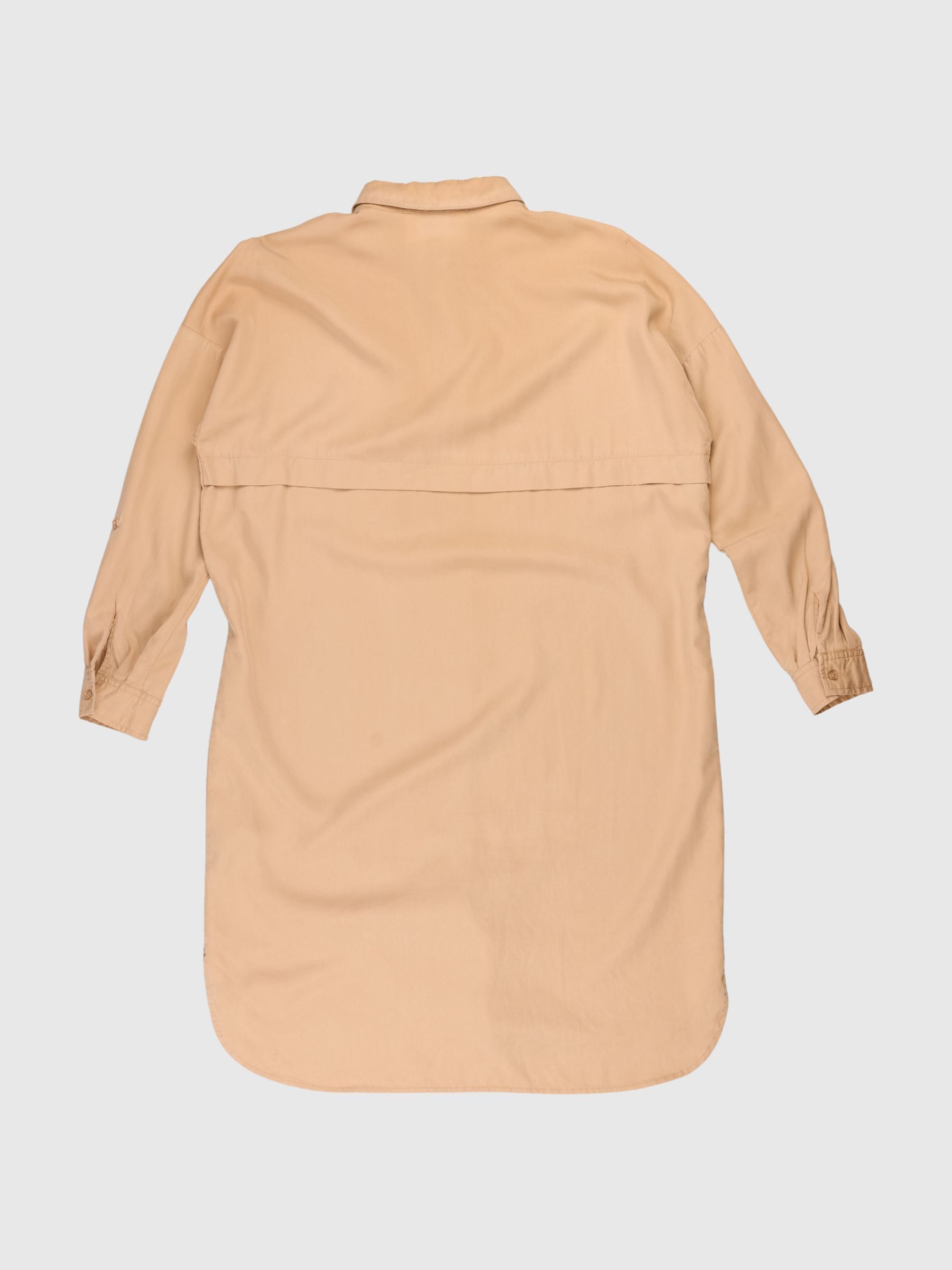 BELTED SHIRT DRESS