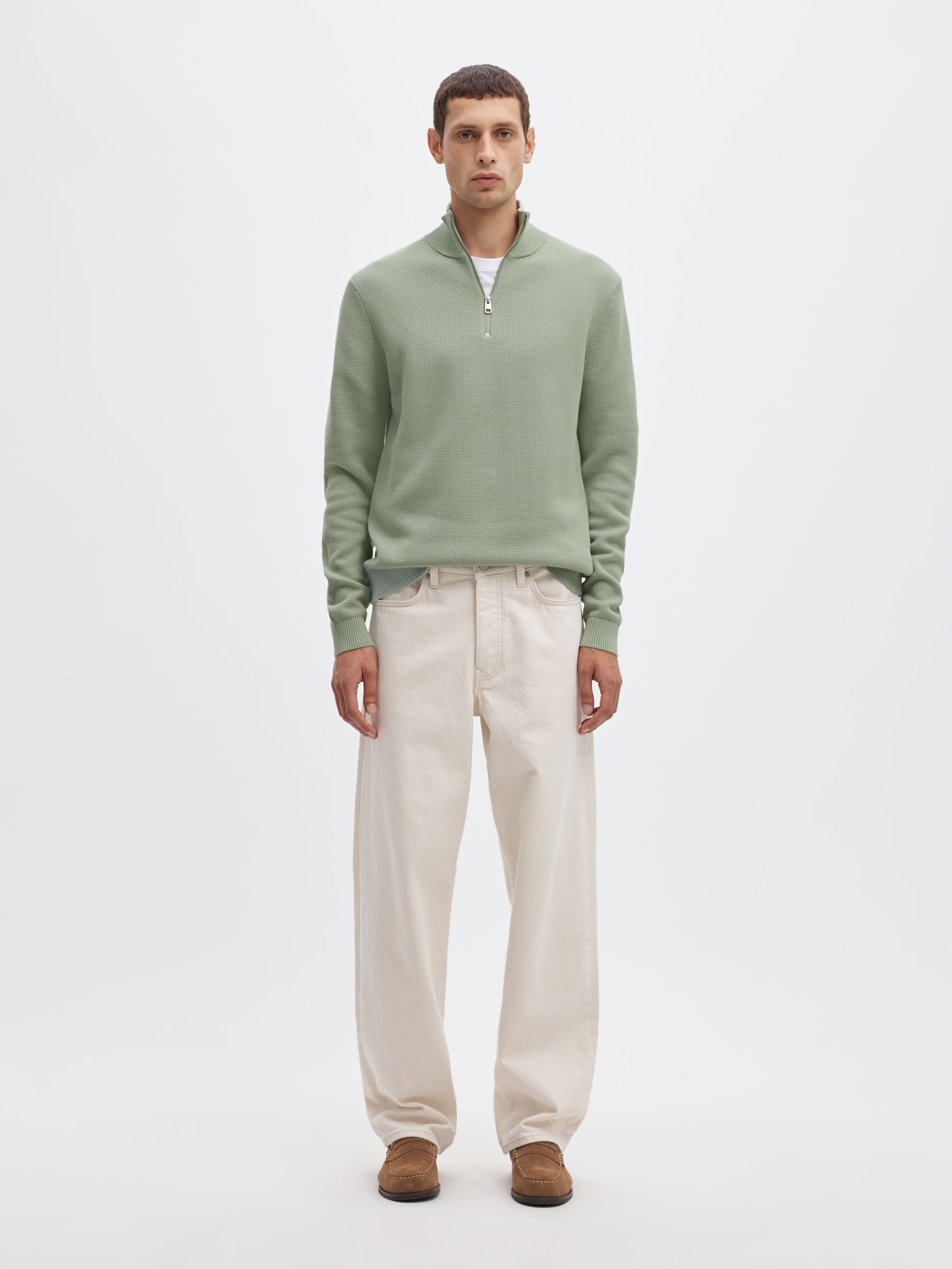 HALF-ZIP JUMPER
