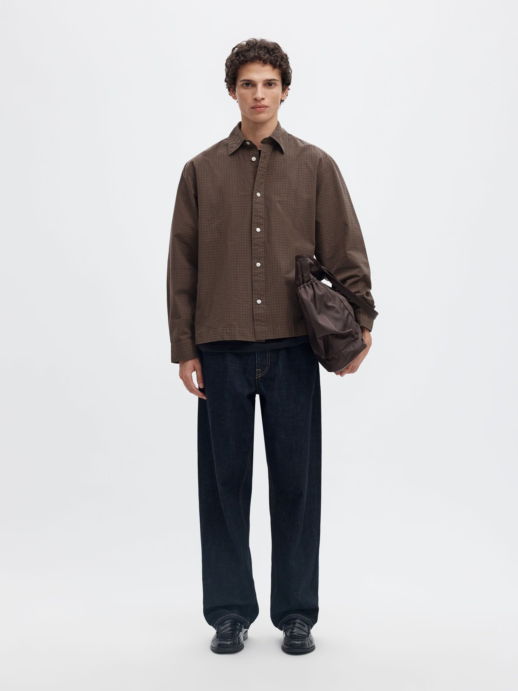 RELAXED FIT LONG SLEEVED SHIRT