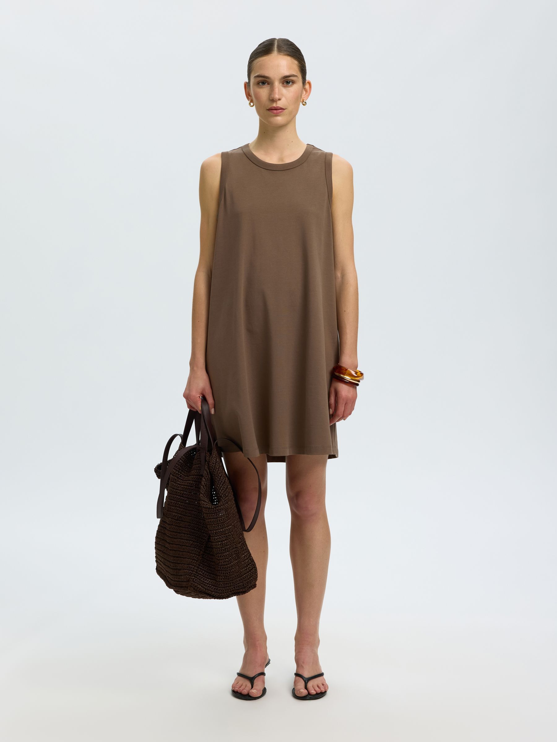 MINI ROBE SANS MANCHES