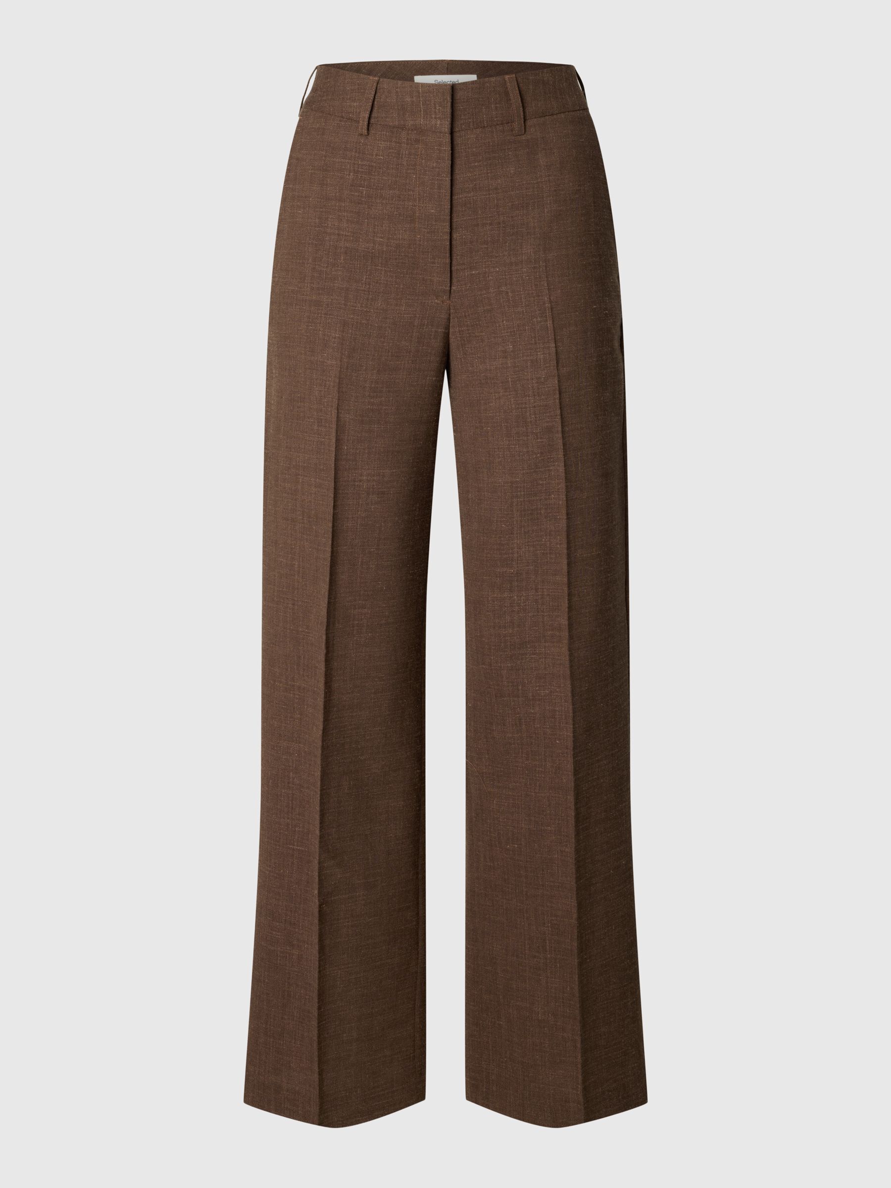TAILORED WIDE-LEG TROUSERS