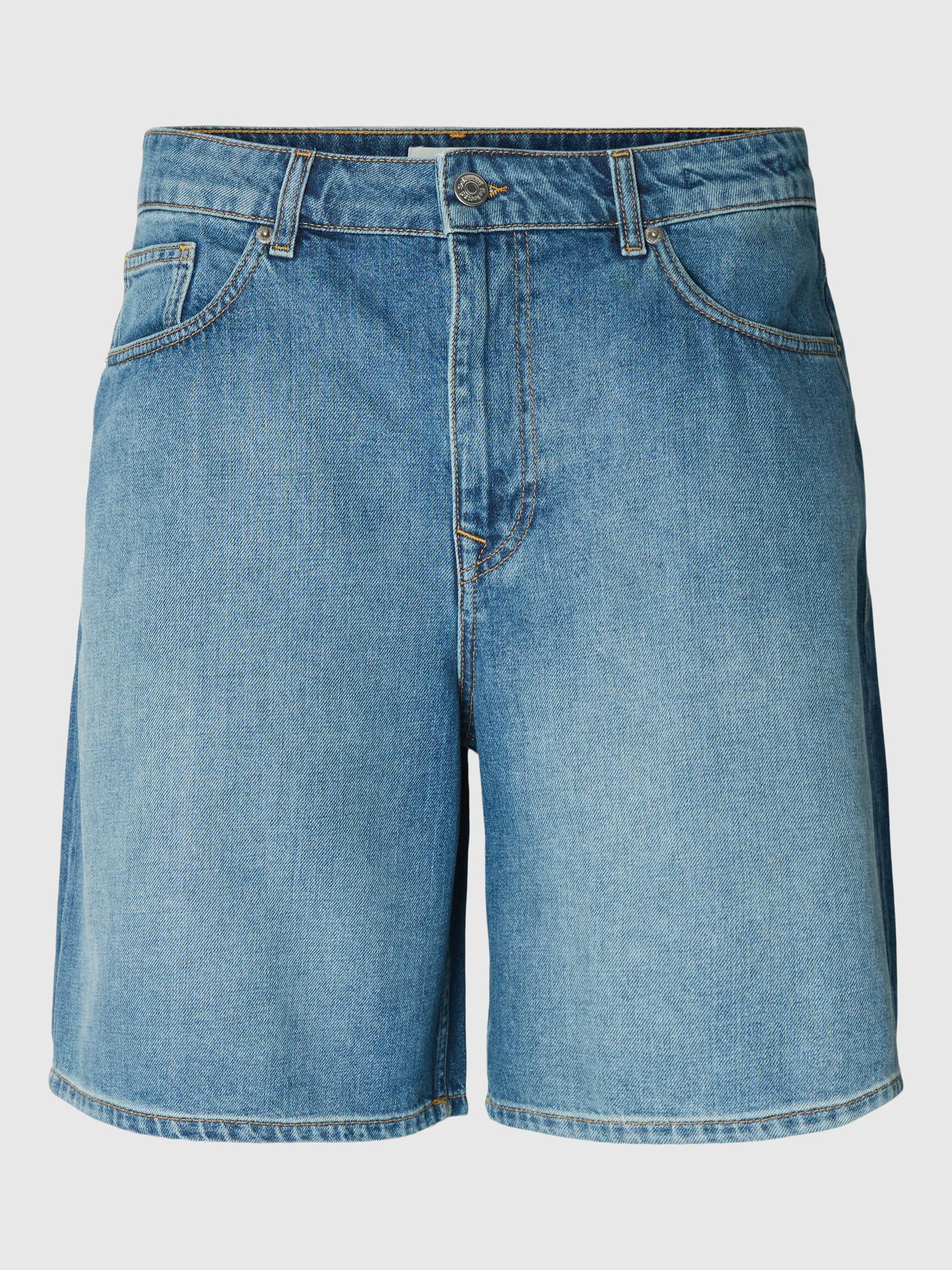 LOOSE FIT DENIM SHORTS