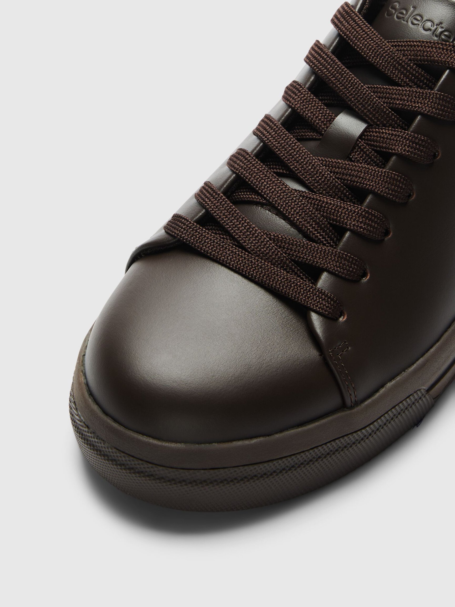 CHUNKY LEATHER TRAINERS