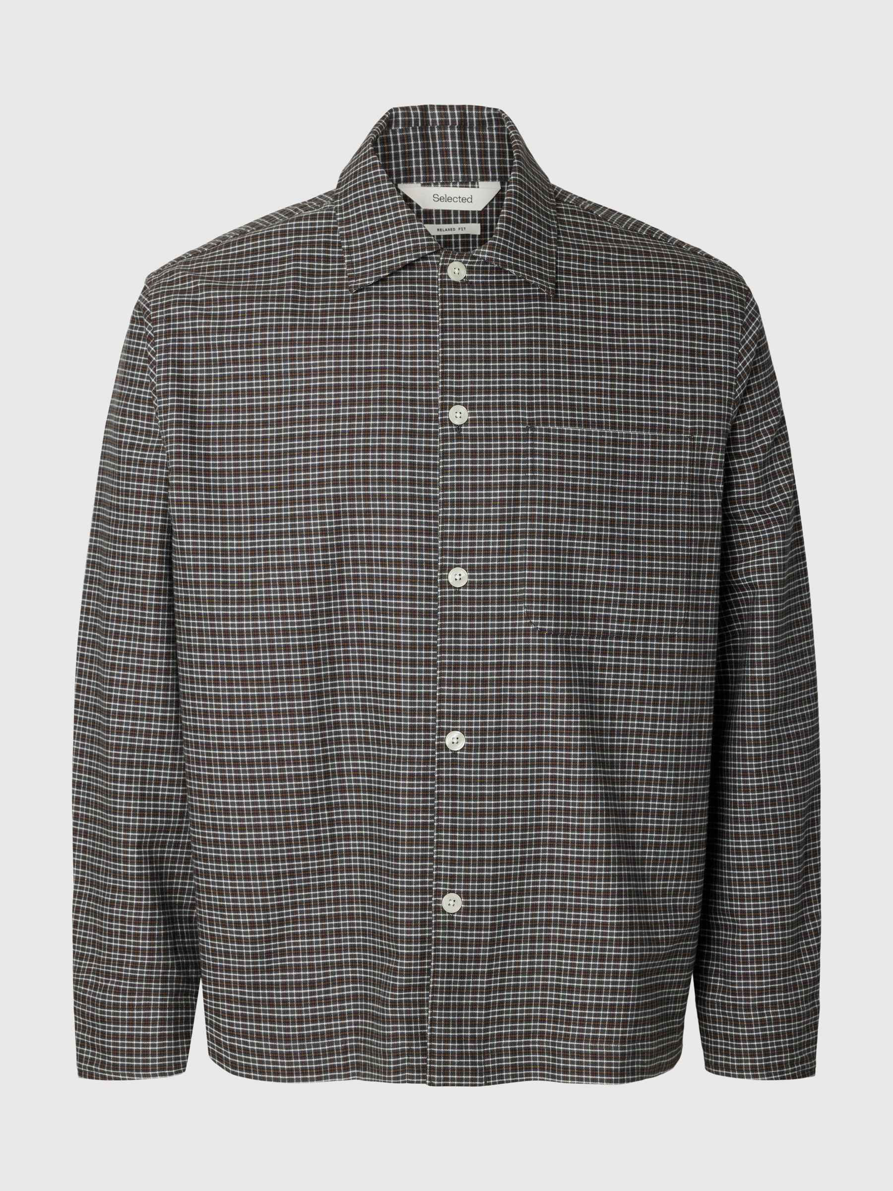 CORTE RELAJADO, EN ALGODÓN CAMISA