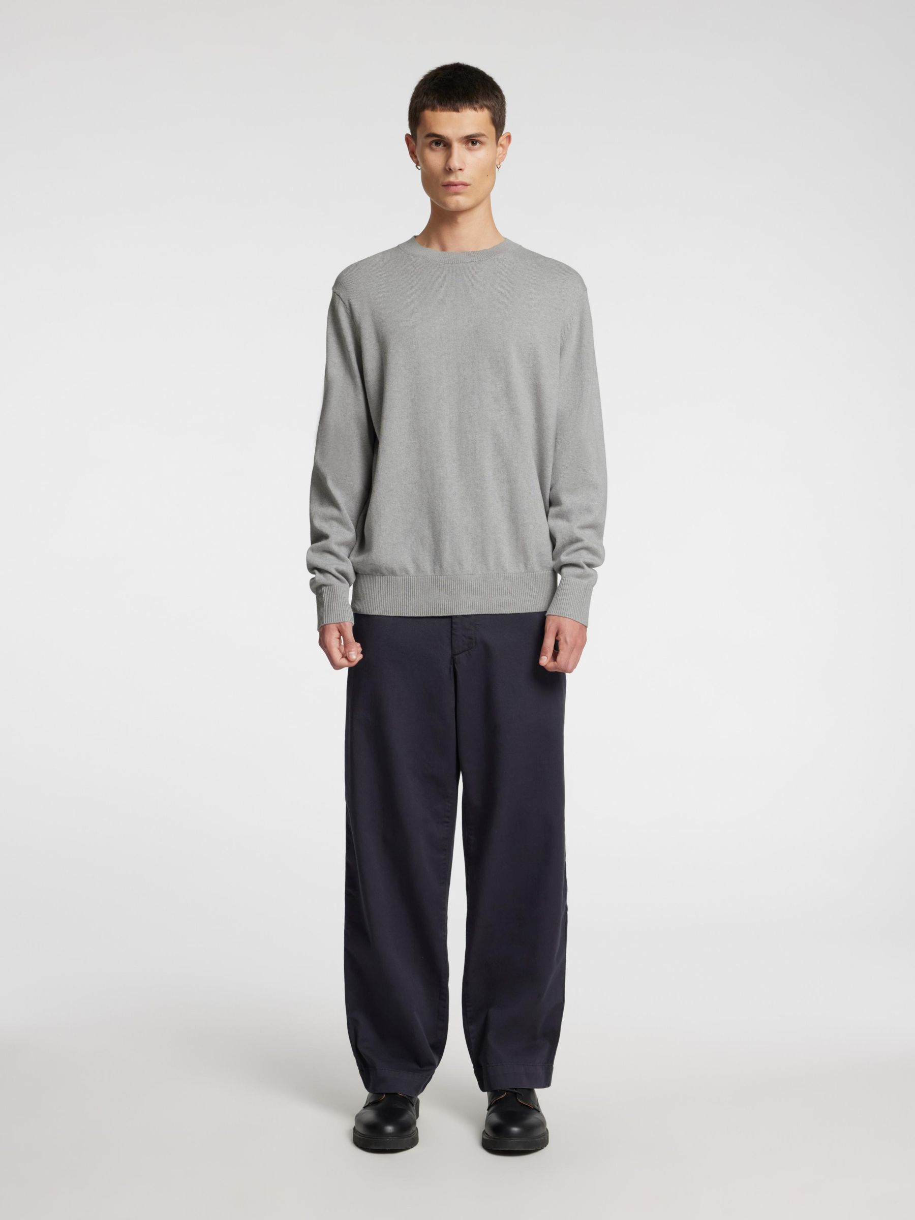REGULAR FIT  KNITTED PULLOVER