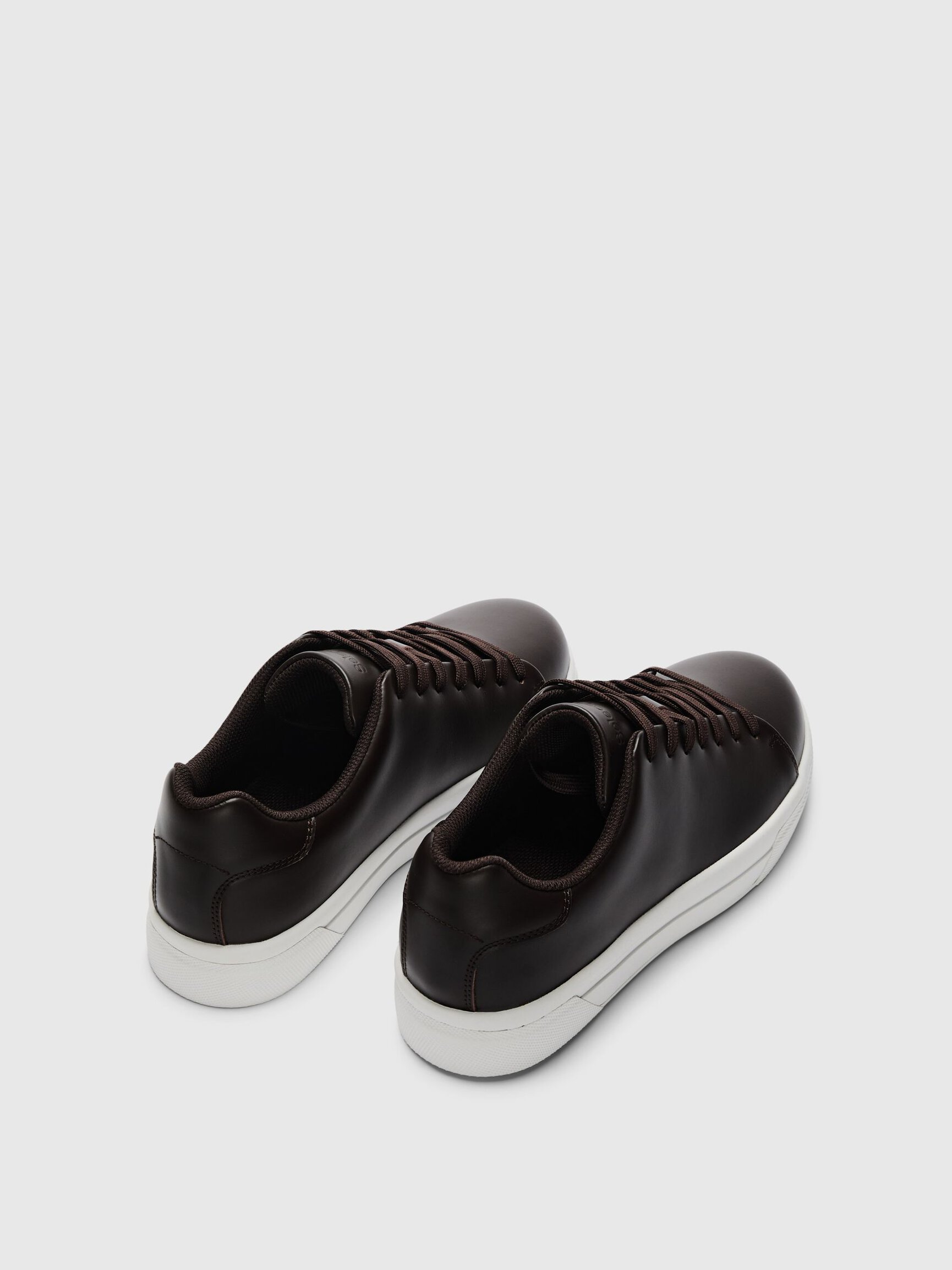 CHUNKY LEATHER TRAINERS