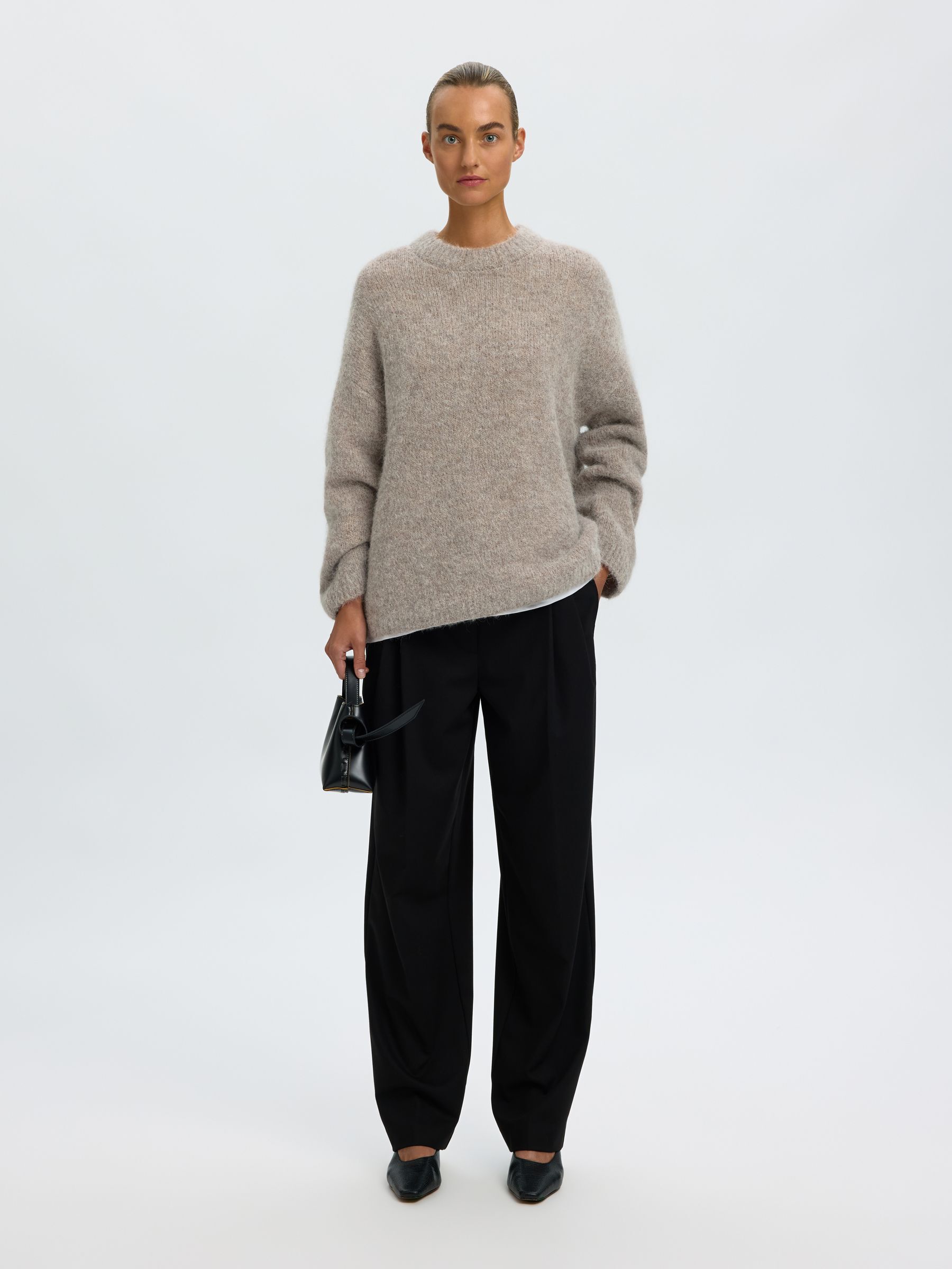 WOOL BLEND  PULLOVER