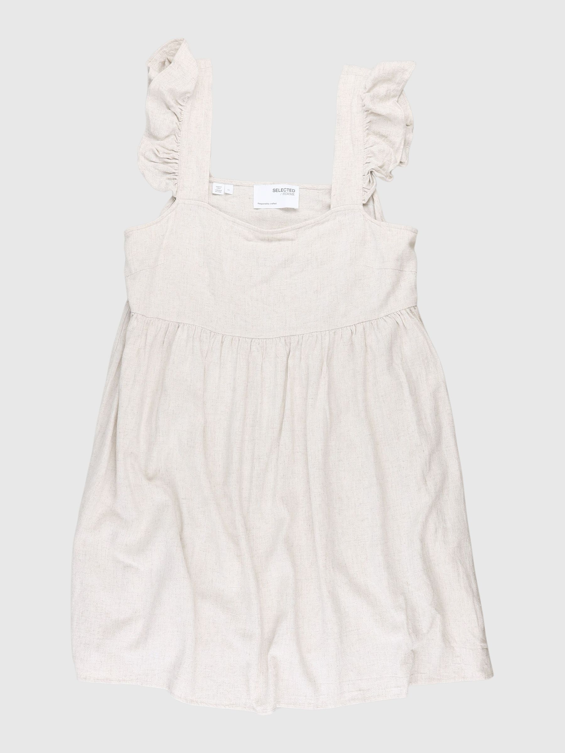 SLEEVELESS MINI DRESS