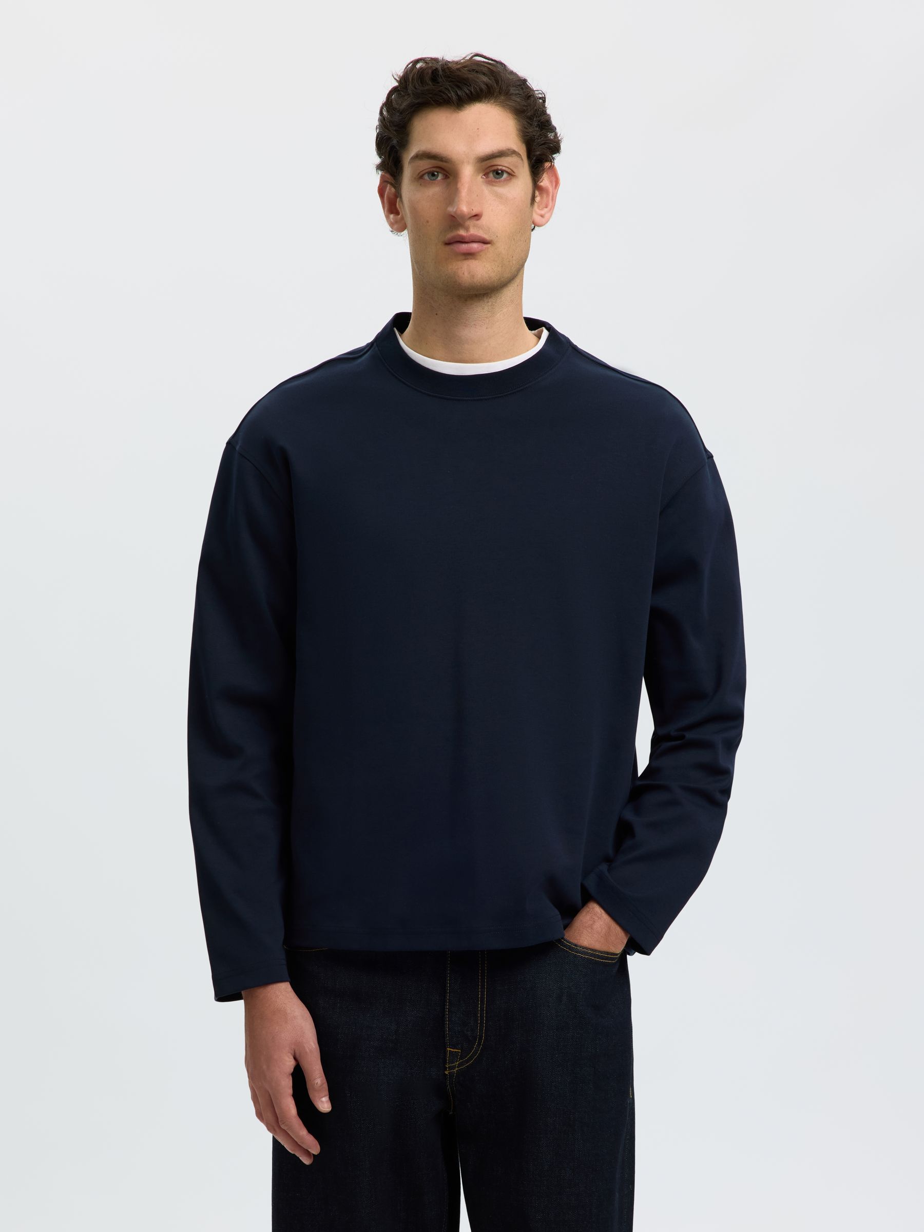 ORGANIC COTTON LONG-SLEEVED T-SHIRT