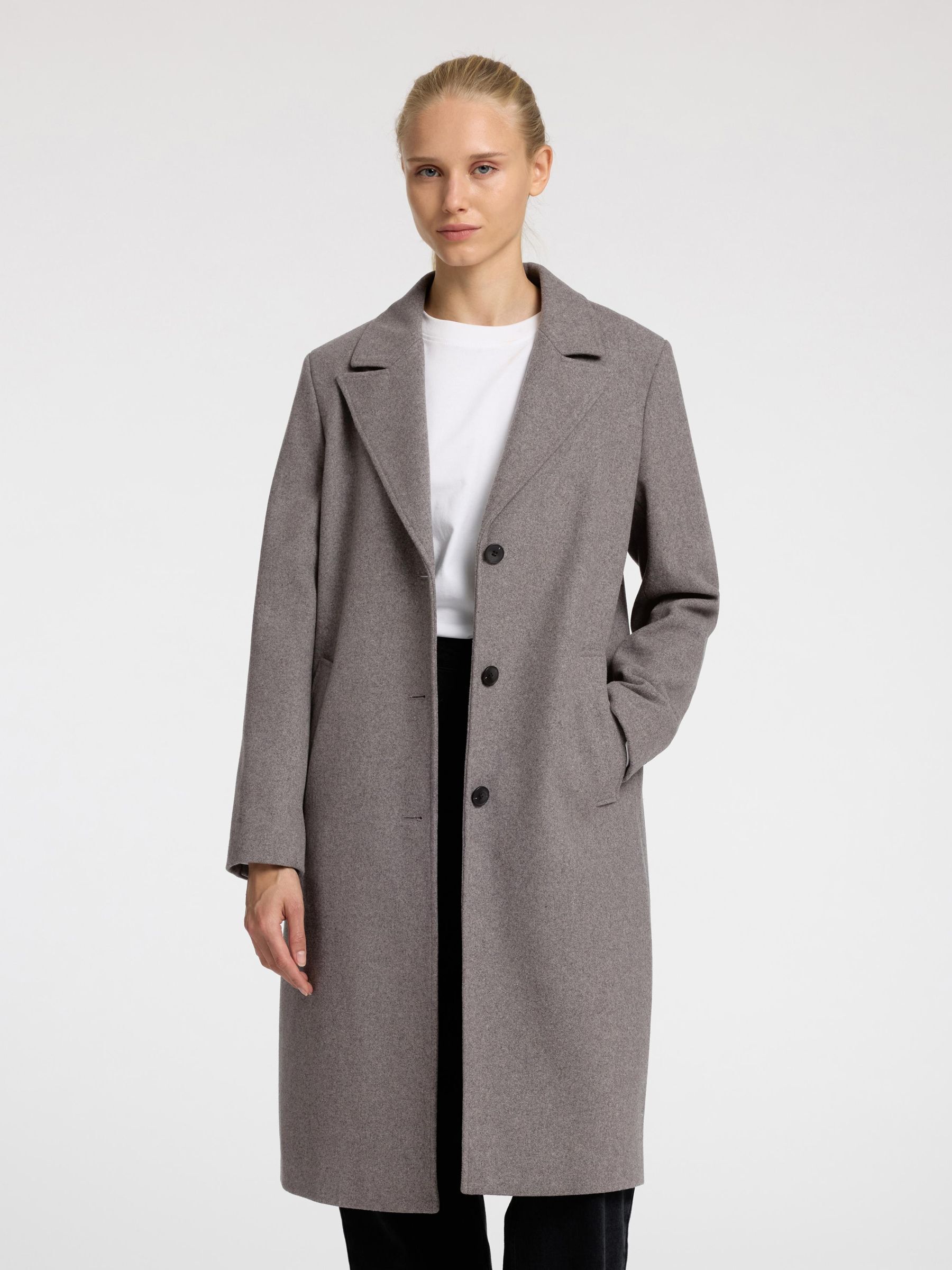 Her lip to】Bruxelles Wool-Blend Coat 【公式通販】 Her lip to】Bruxelles Wool-Blend Coat 【公式通販】