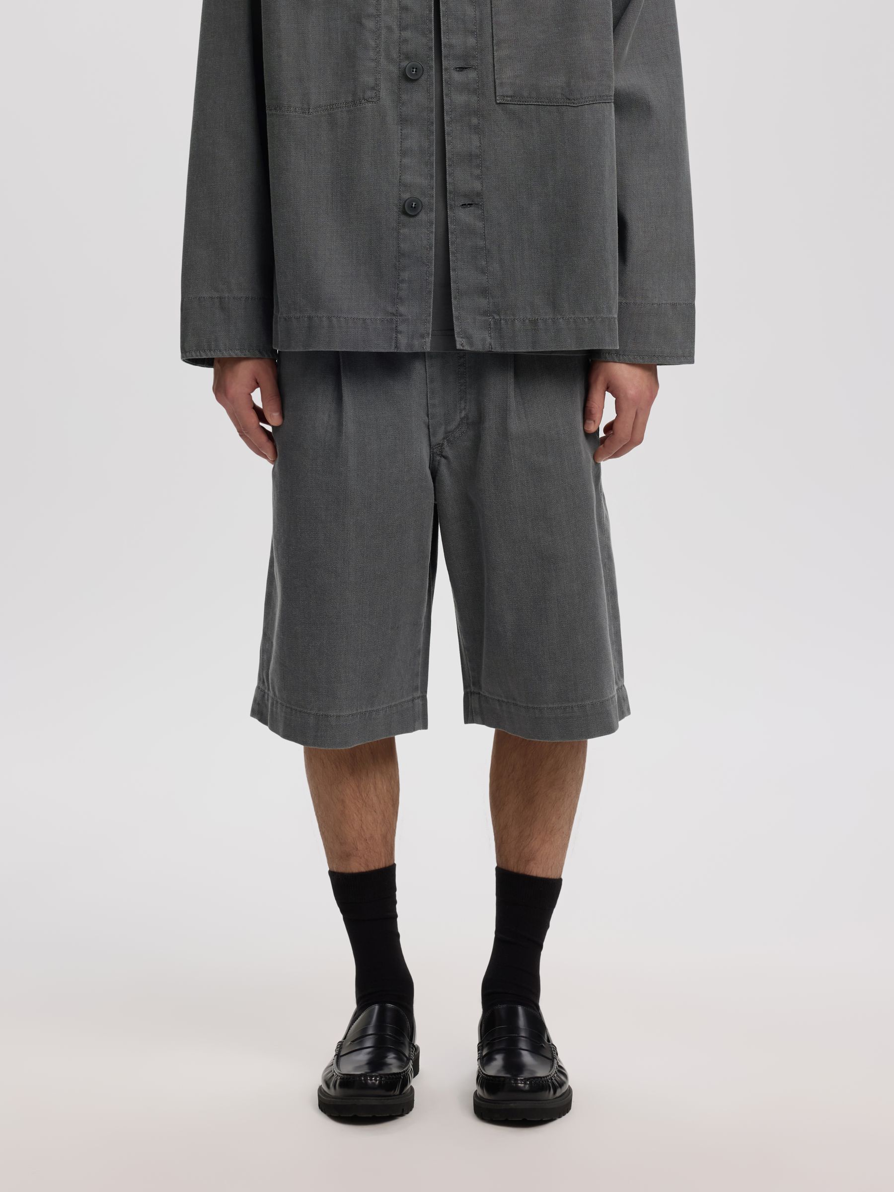 SELVEDGE DENIM SHORTS