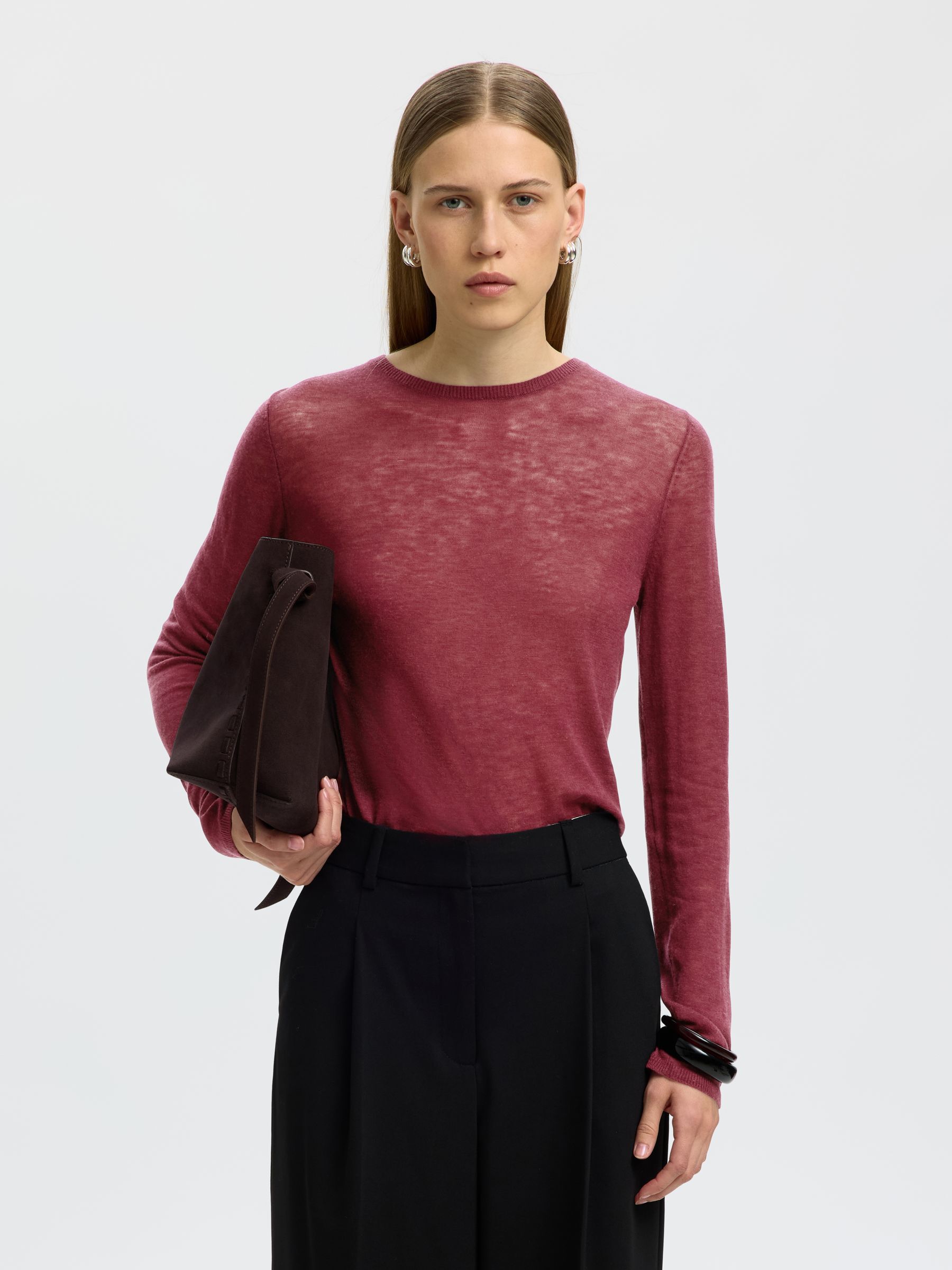 100% MERINO WOOL PULLOVER