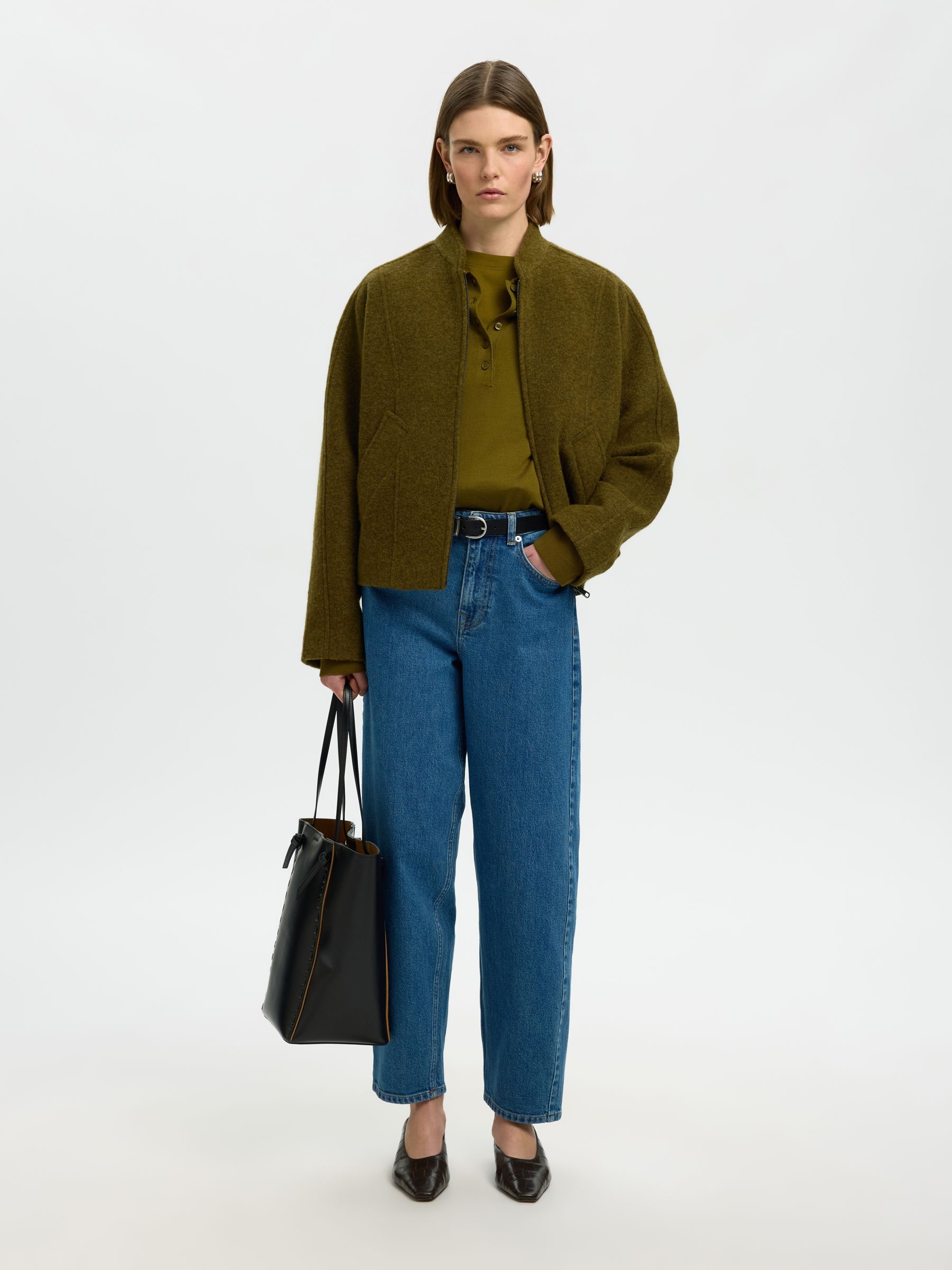 WOOL BLEND JACKET