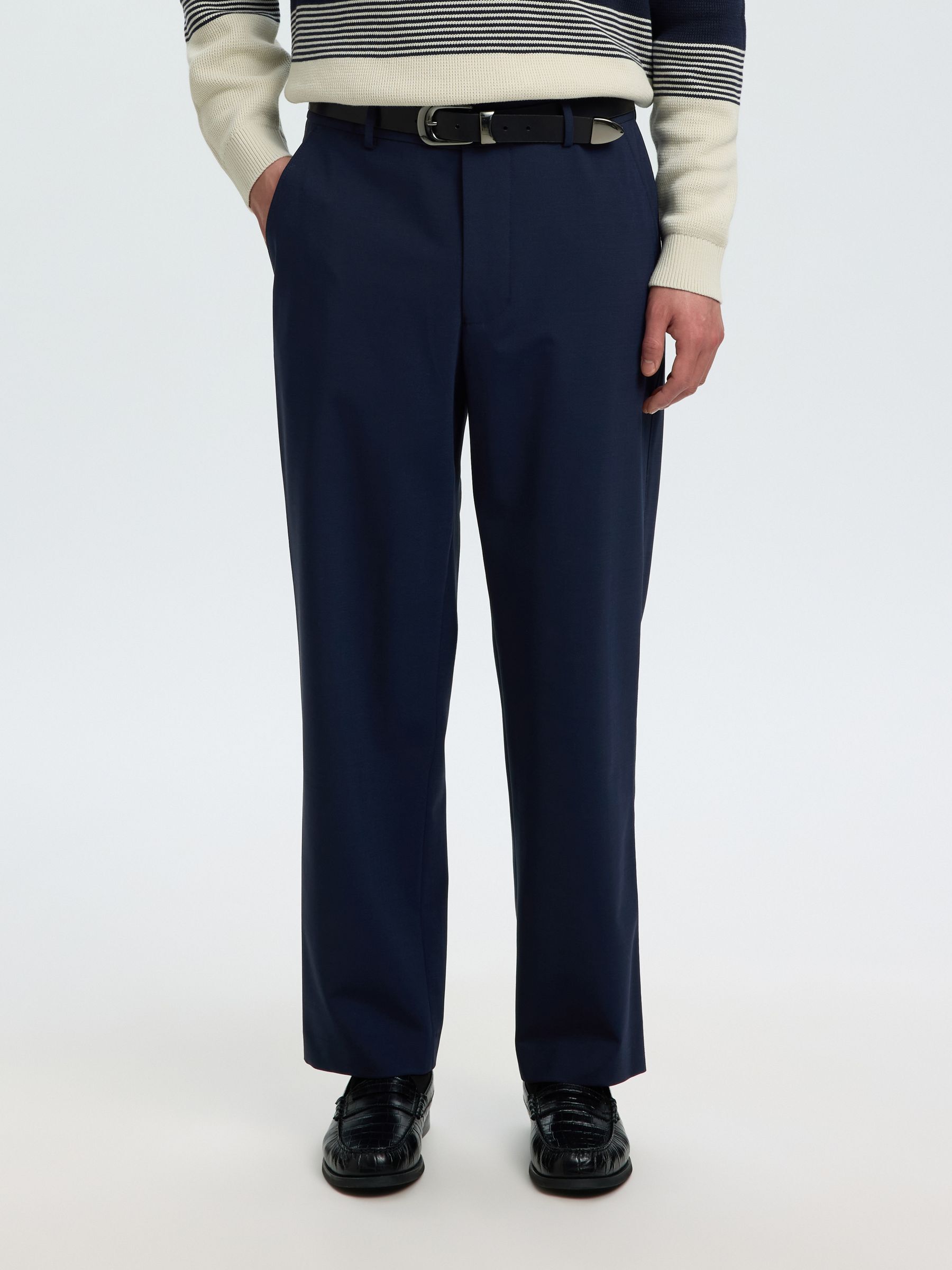 RELAXED FIT TROUSERS