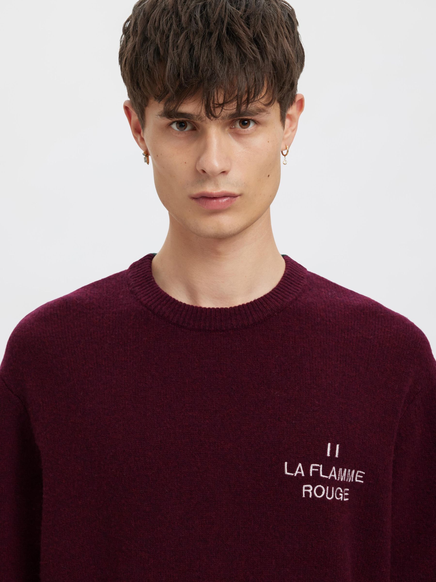 REGULAR FIT KNITTED PULLOVER