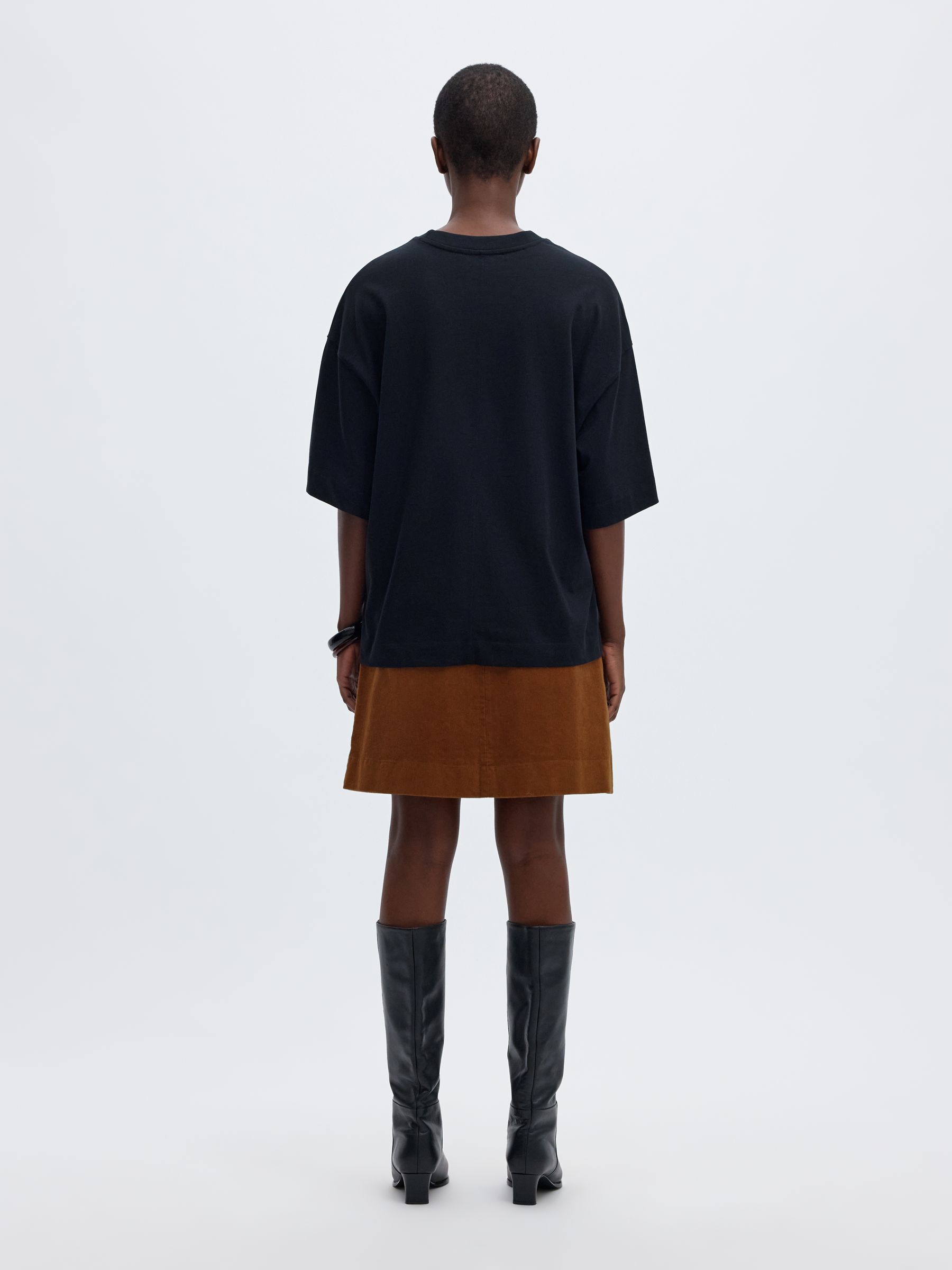 CORDUROY MINI SKIRT
