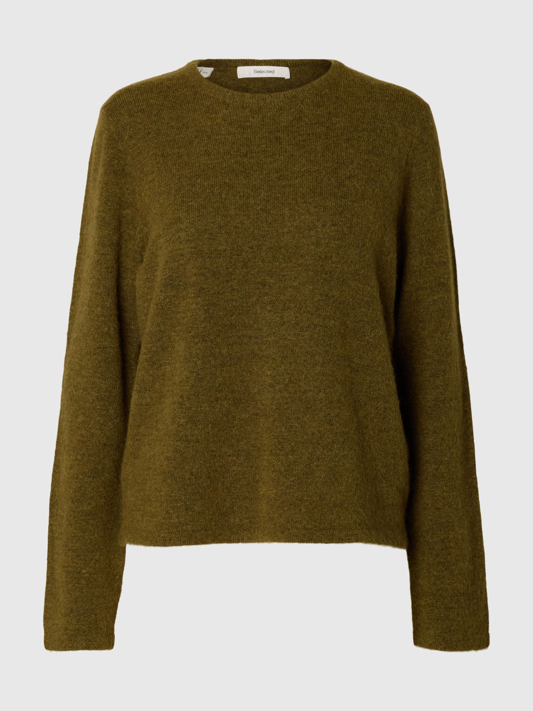 WOOL BLEND KNITTED PULLOVER
