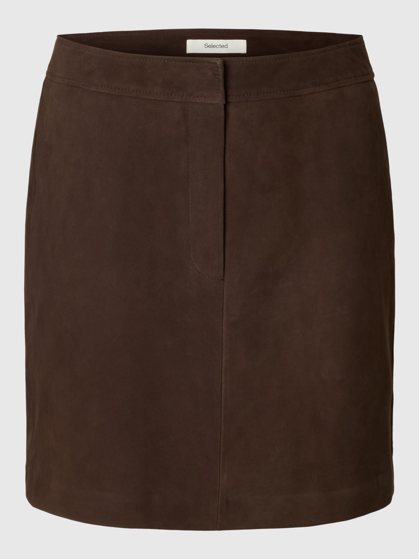 SUEDE MINI SKIRT