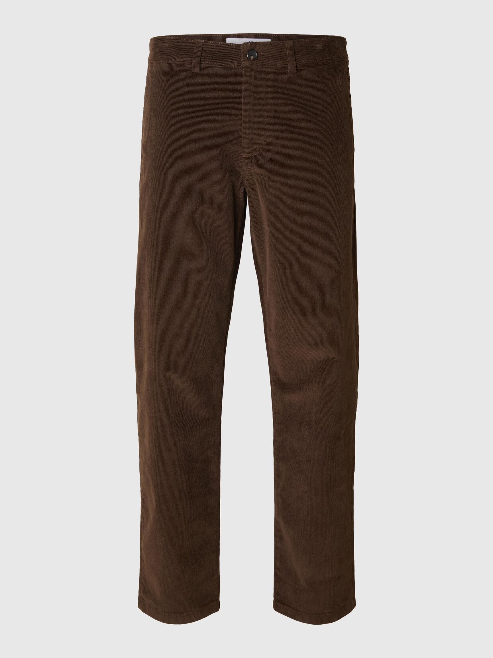 CORDUROY STRAIGHT-LEG TROUSERS