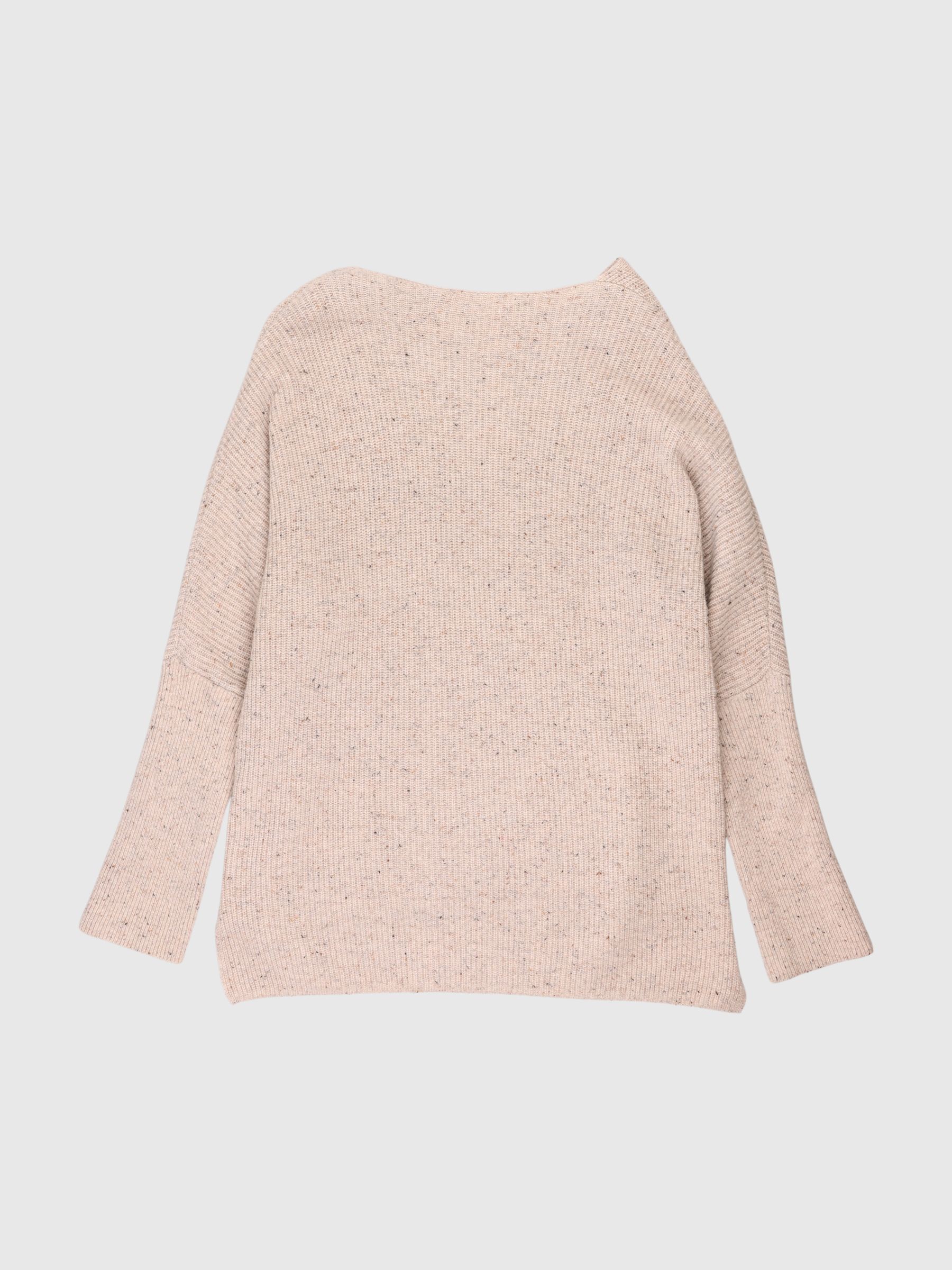 V-NECK KNITTED PULLOVER