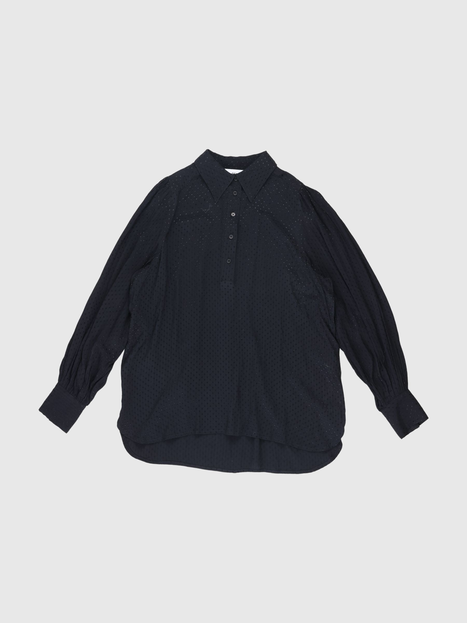 GESTRUCTUREERDE BLOUSE