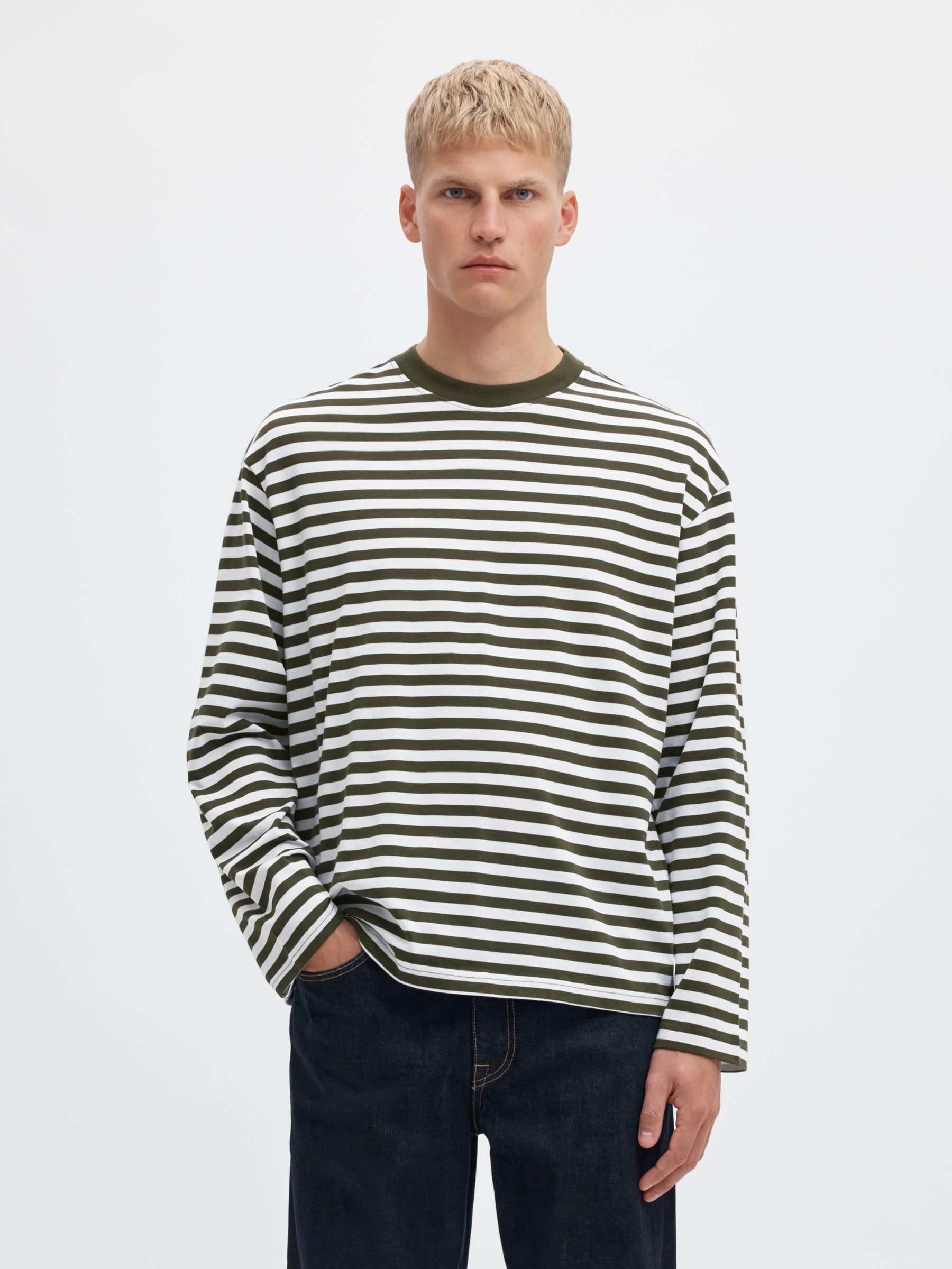 RELAXED FIT LONG-SLEEVED T-SHIRT