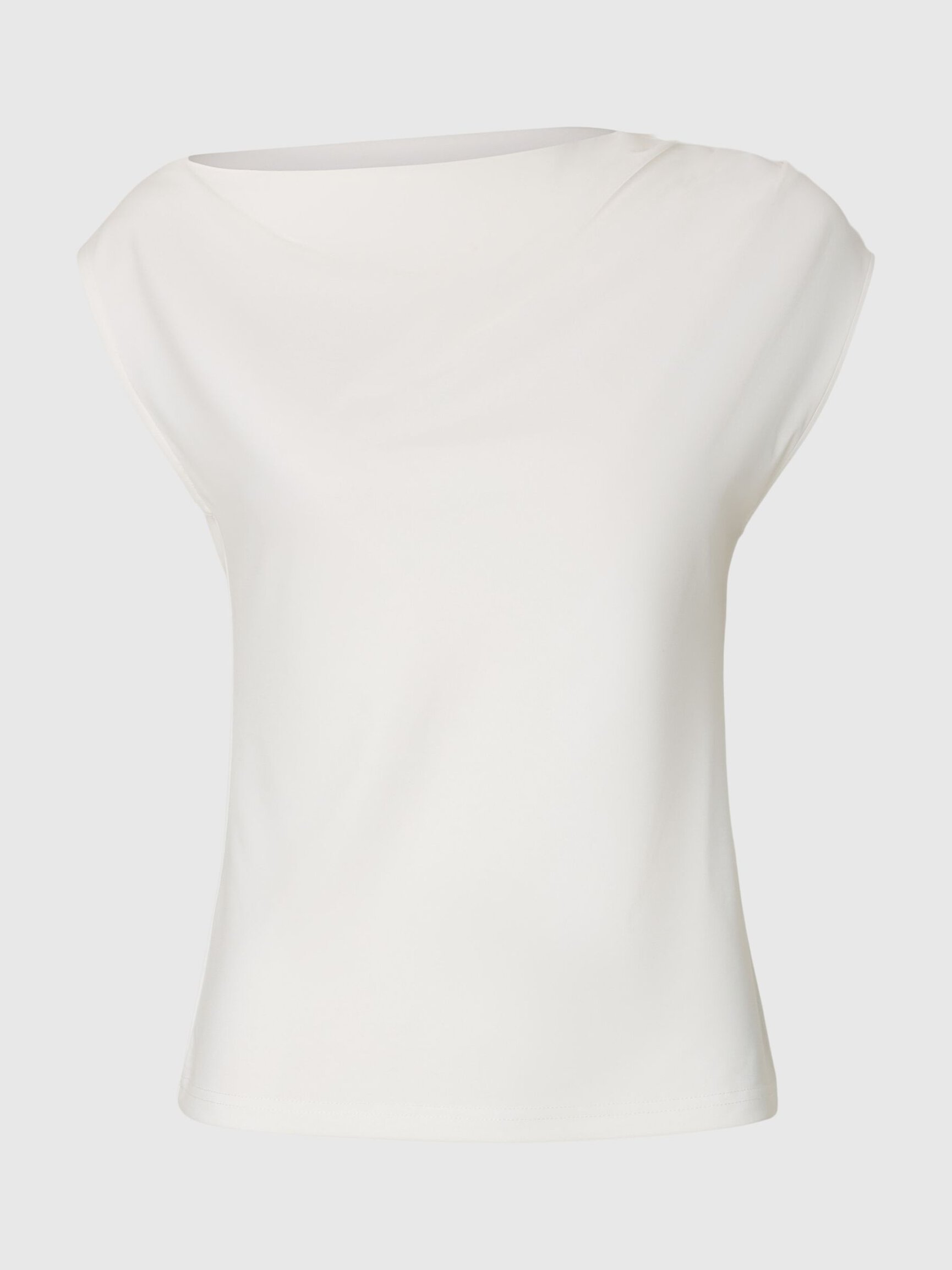 ASYMETRIC SHORT SLEEVED TOP