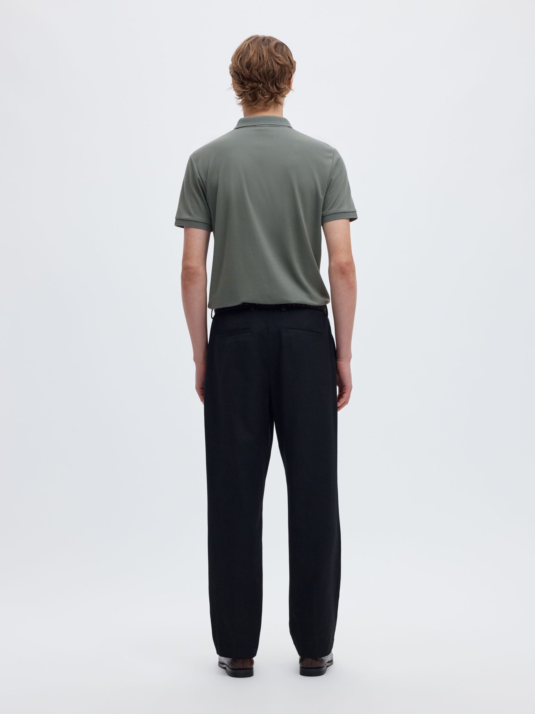 ZIPPER GEBREIDE POLO