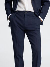 SLIM FIT PANTALON, Dark Navy, highres