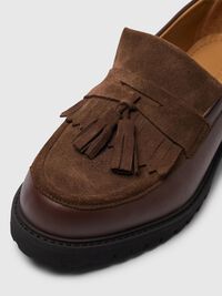 RUSKIND LOAFERS, Chocolate Brown, highres