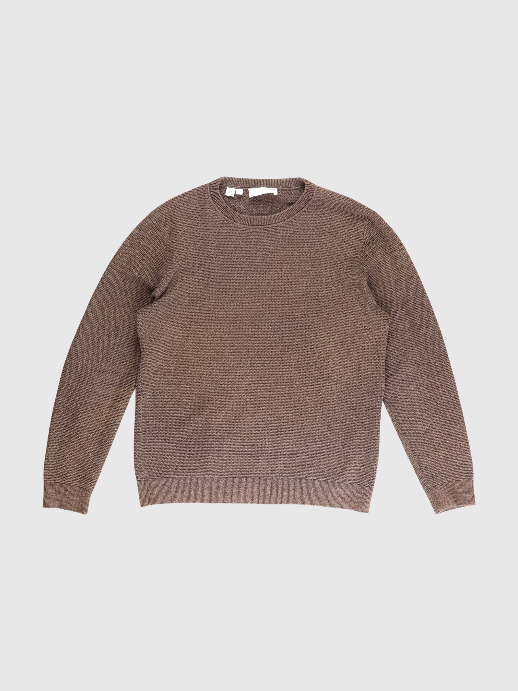 LONG-SLEEVED ROLL NECK PULLOVER