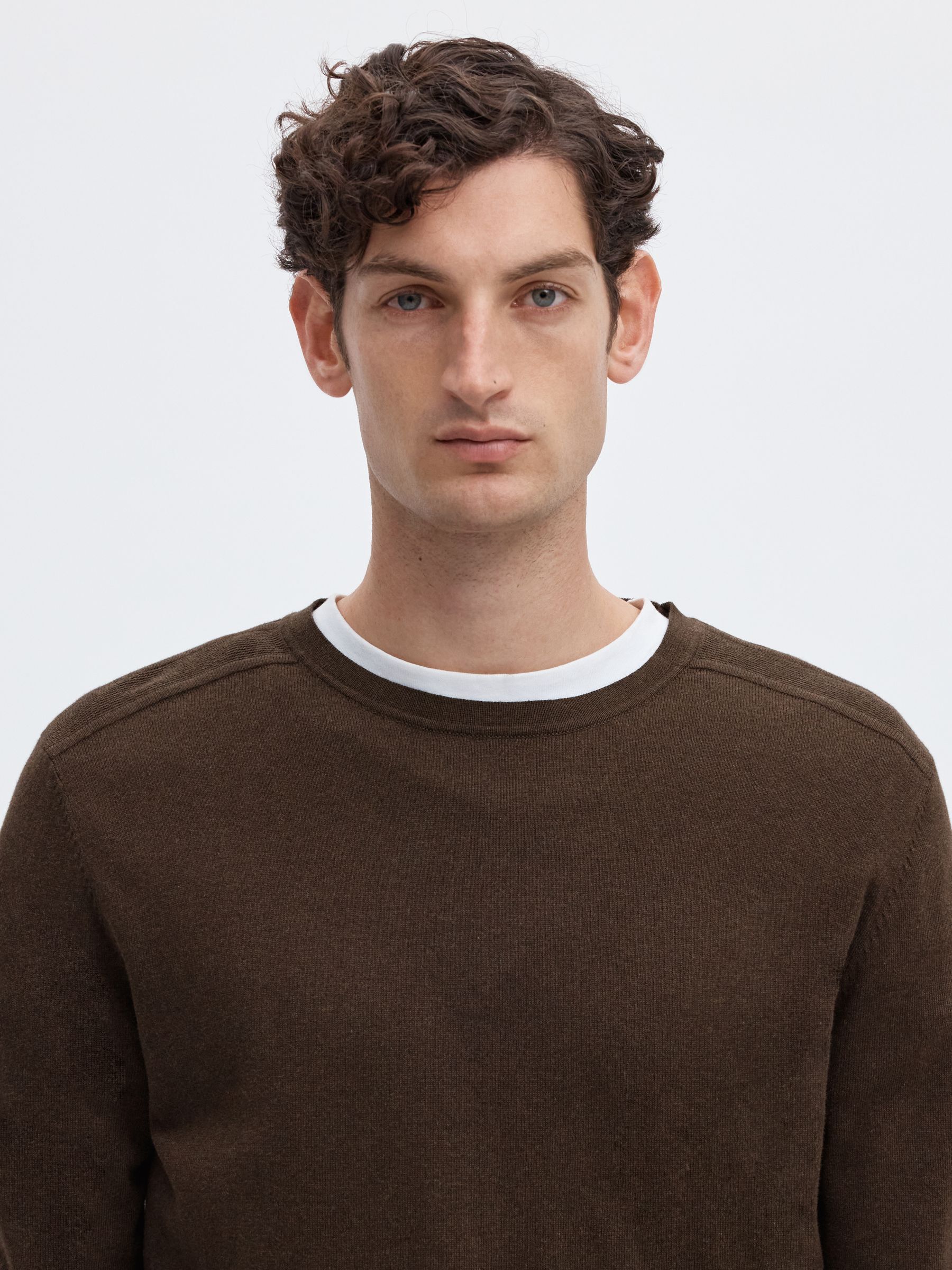 LONG-SLEEVED CREWNECK JUMPER
