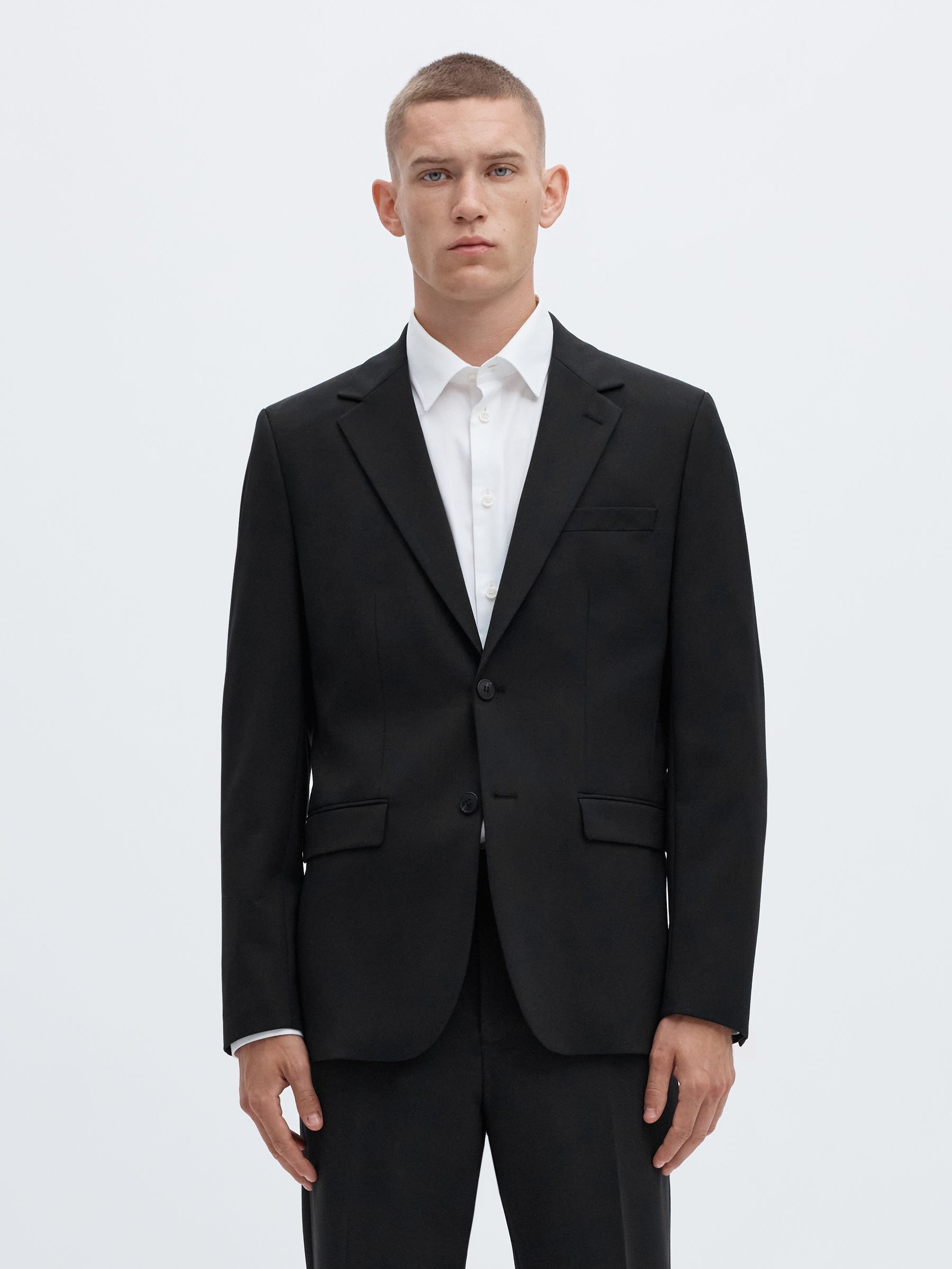 WOOL BLEND BLAZER