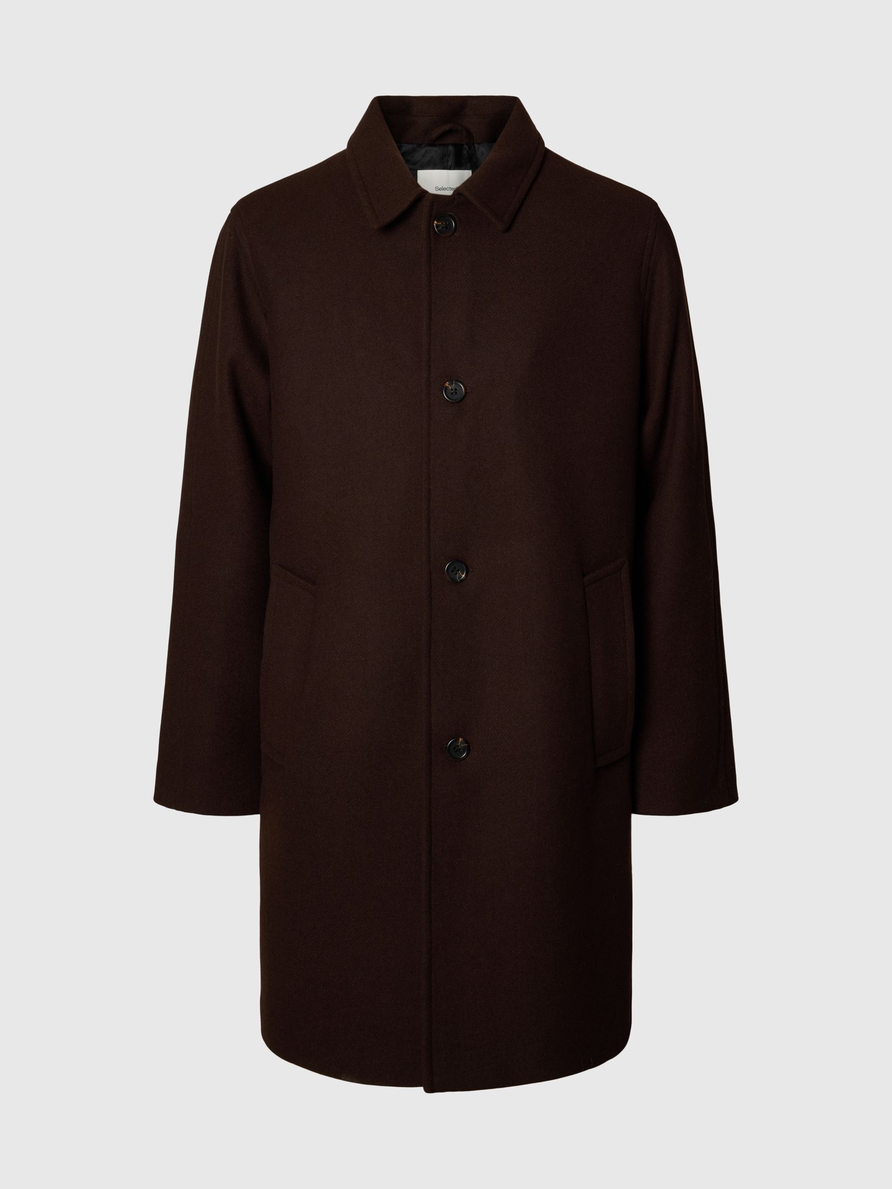 WOOL BLEND COAT