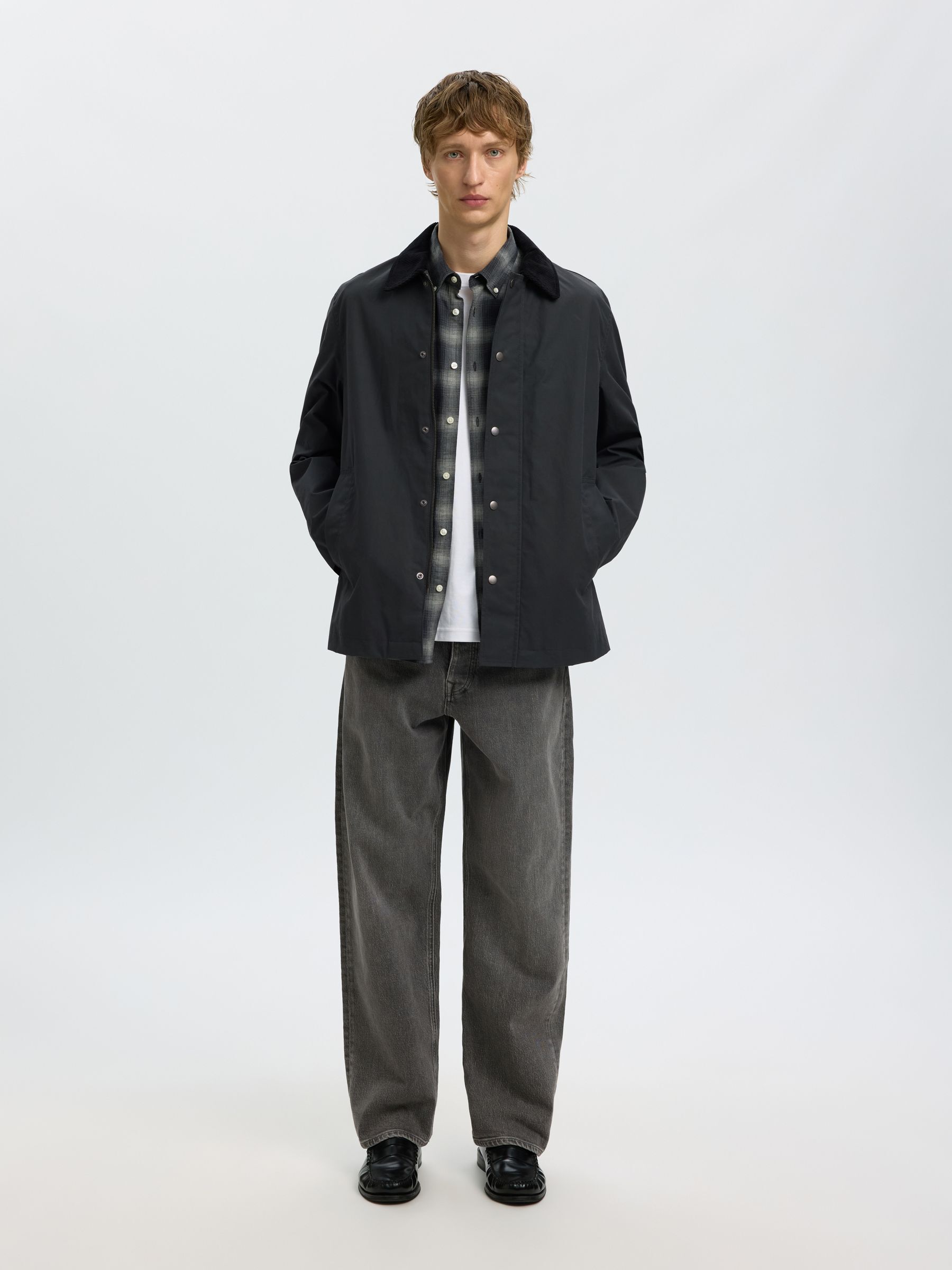 WAXED COTTON JACKET